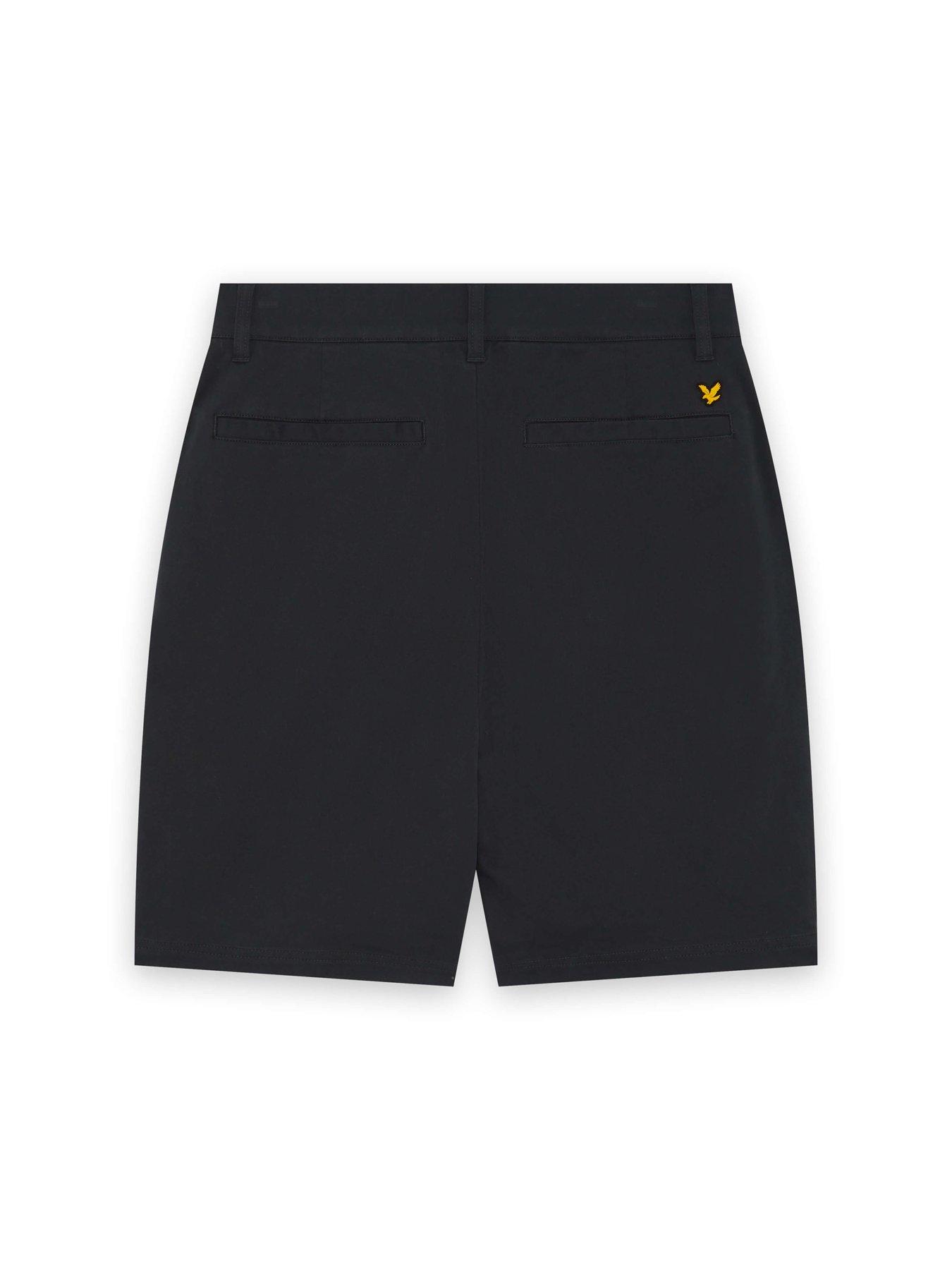 Image 2 of 2 of Lyle & Scott Golf Mens Course Stretch Chino Shorts - Black