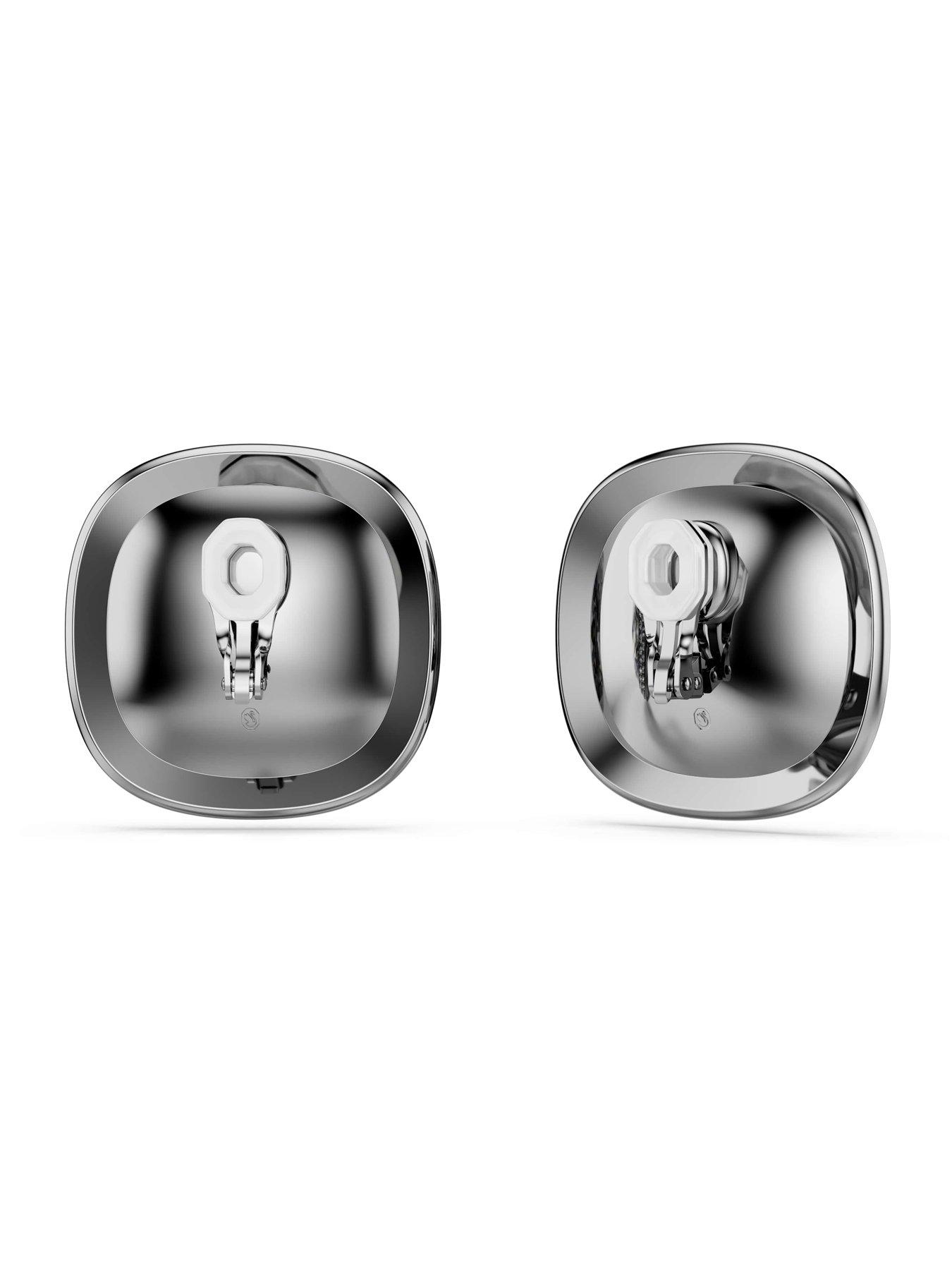 Image 4 of 6 of Swarovski Una Angelic Clip Earrings - Silver