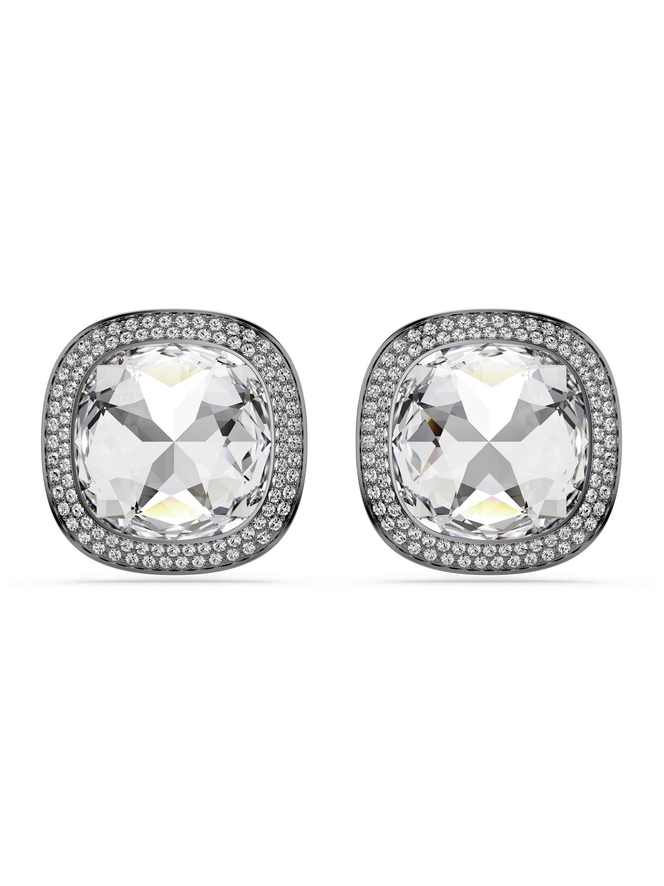 Image 5 of 6 of Swarovski Una Angelic Clip Earrings - Silver