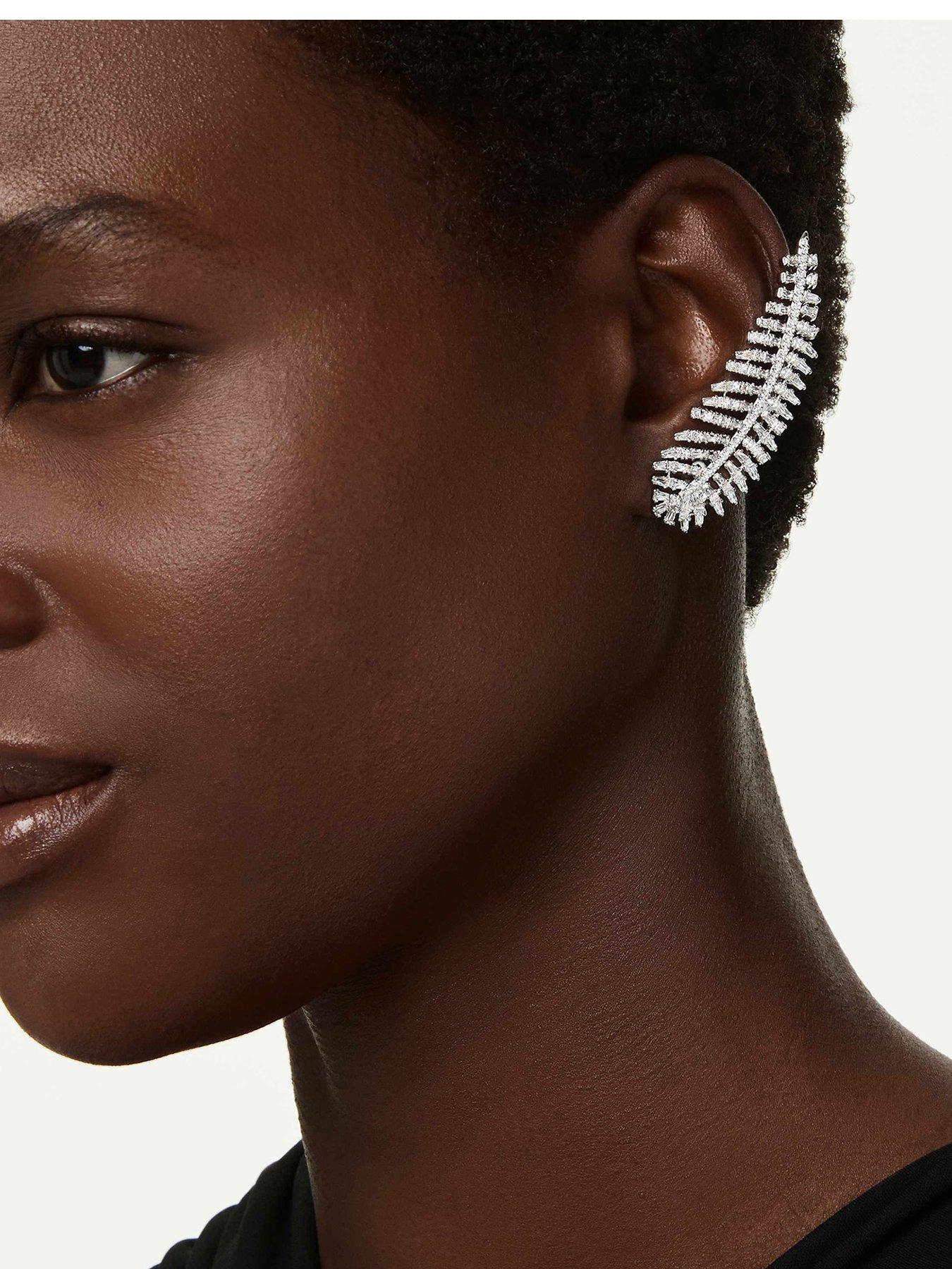 Image 1 of 5 of Swarovski Vienna Earrings - Silver