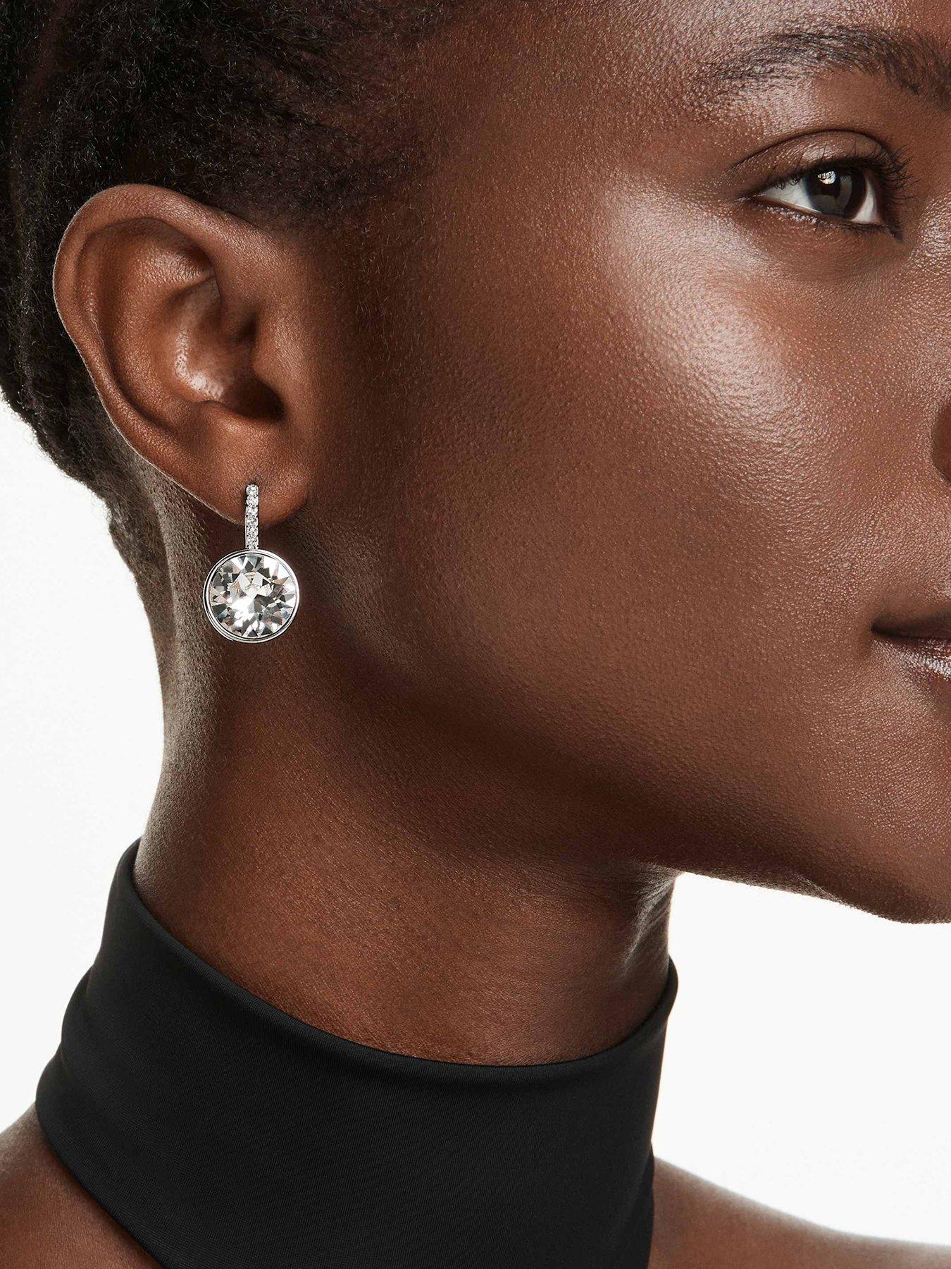 Swarovski Millenia Drop Earrings - Silver