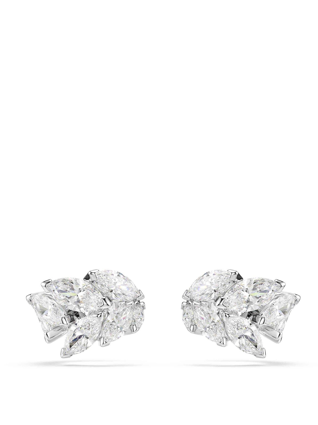 Swarovski Mesmera Ear Cuffs - Silver