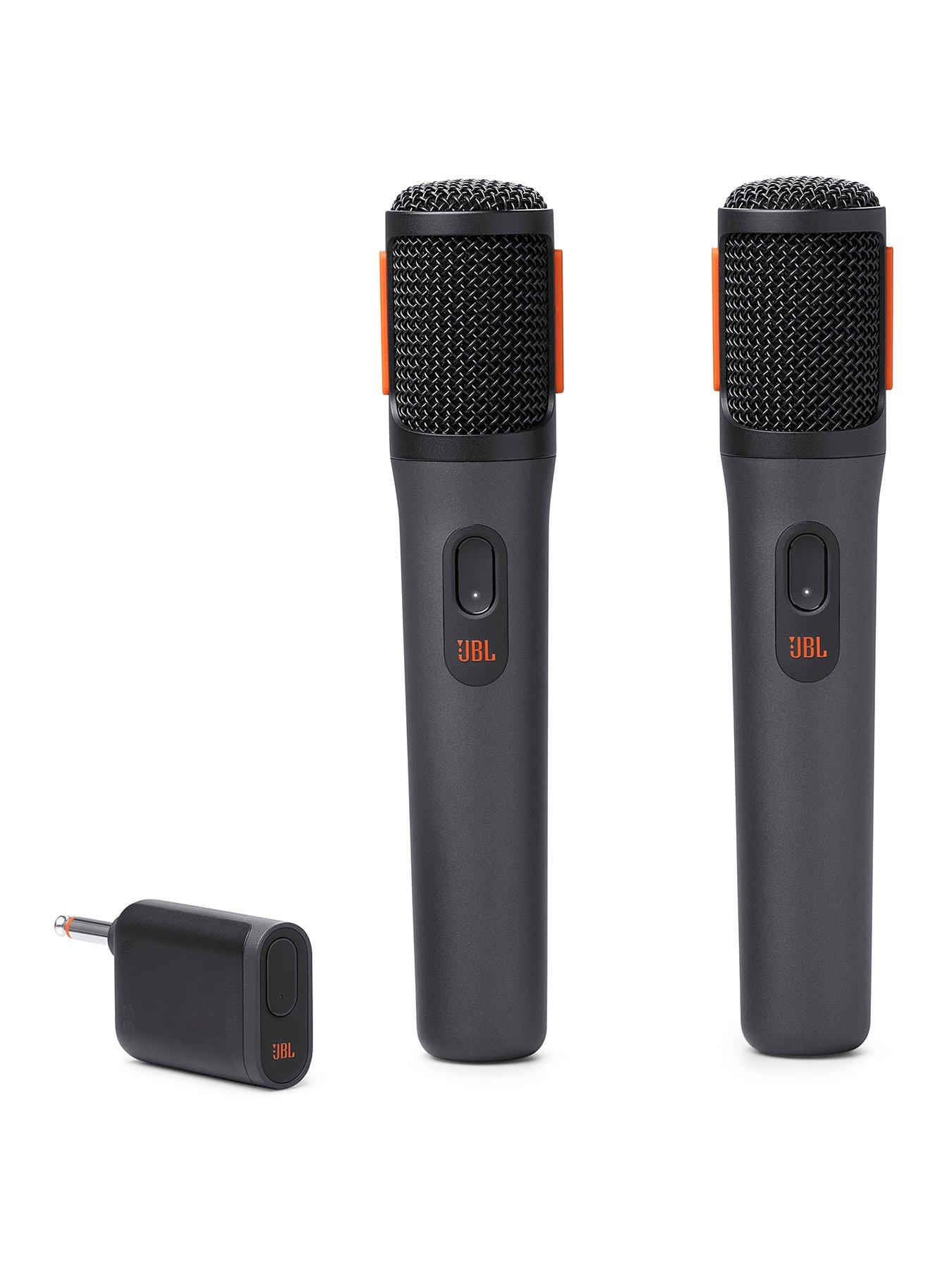 Image 1 of 7 of JBL 2 x wireless digital microphone (built-in battery) and 1 x dongle receiver, 6.35mm head Jack (built-in battery)