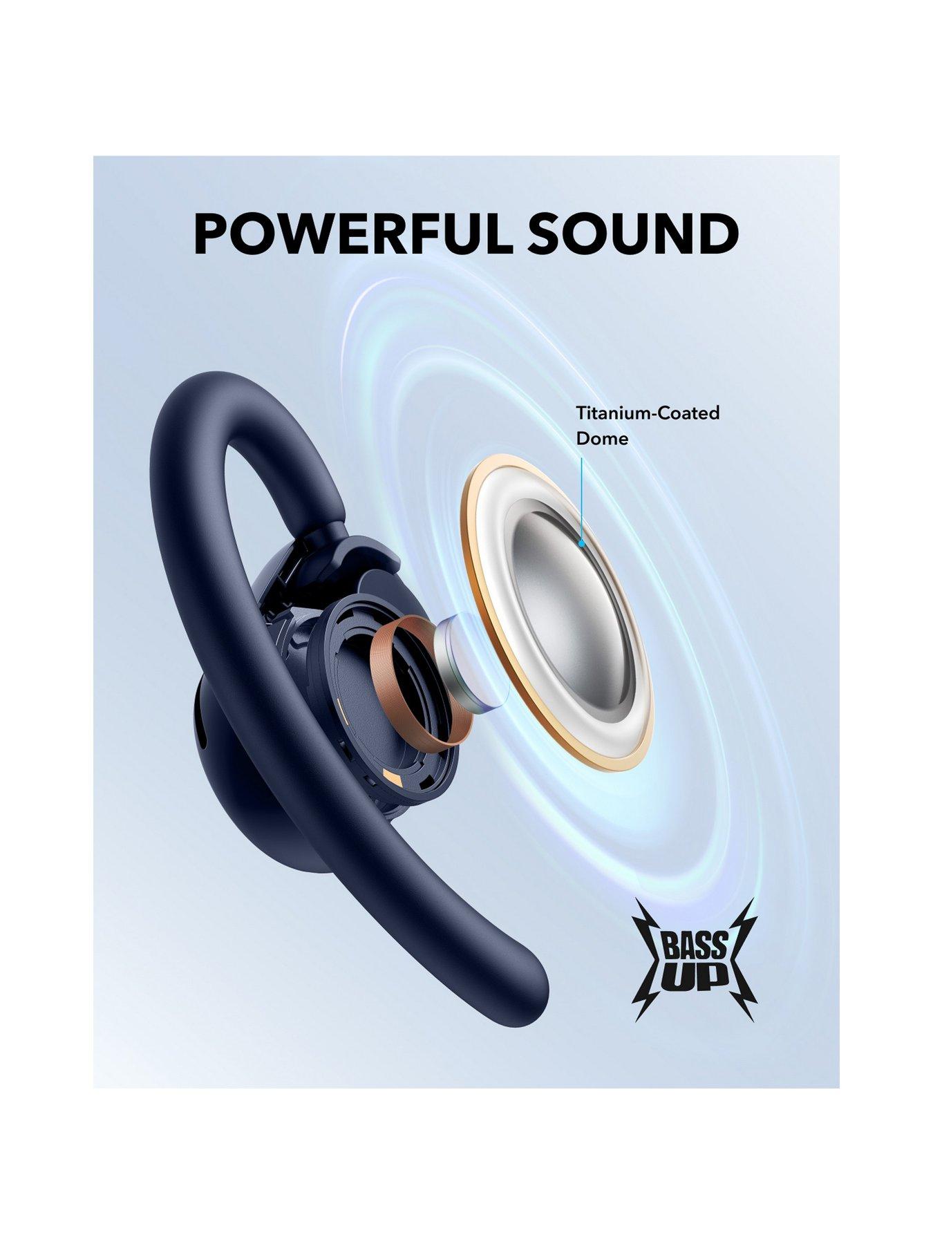 Image 5 of 7 of Soundcore V20i Wireless Adjustable Open-Ear Earbuds, Blue