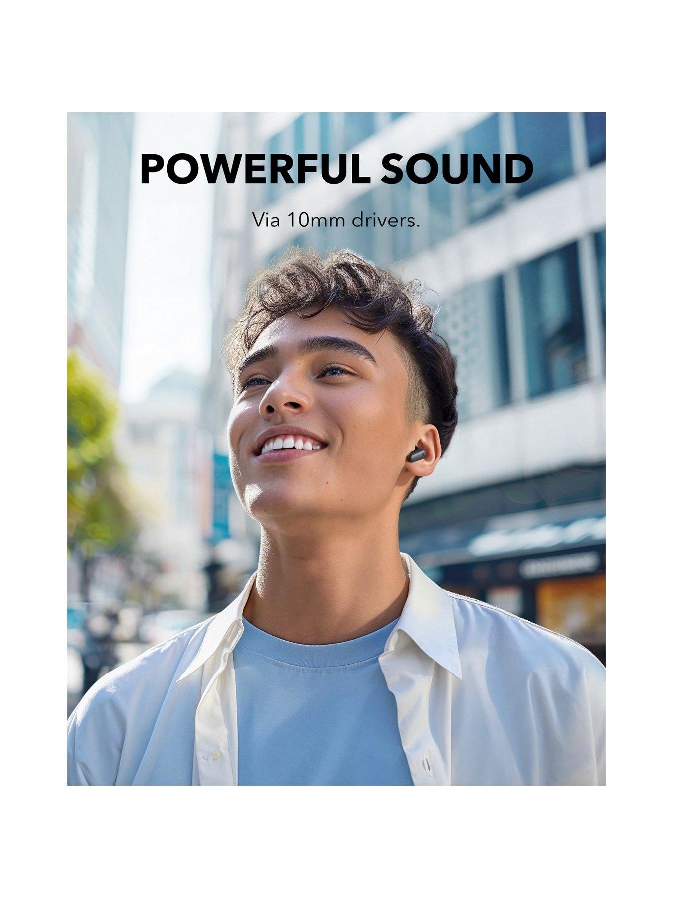 Image 4 of 7 of Soundcore R60i Wireless Noise-Cancelling Earbuds, Black