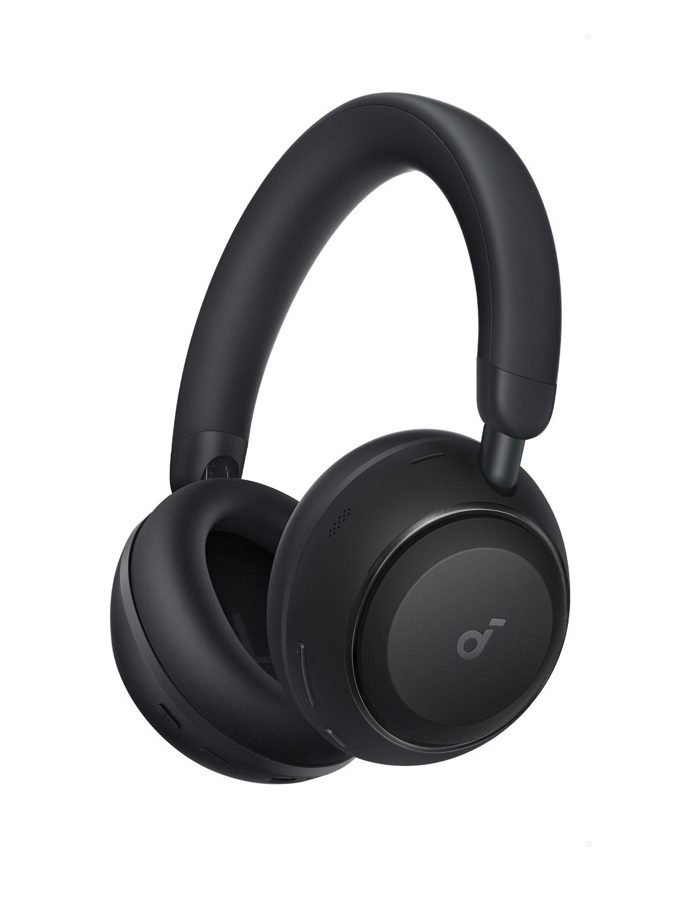 Soundcore Space 2 Wireless Noise-Cancelling Headphones, Jet Black
