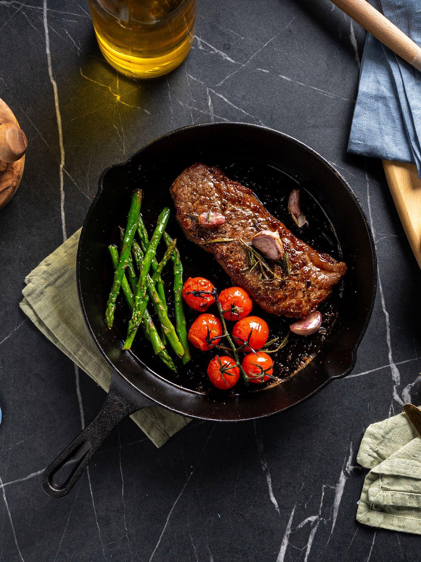 Vonshef Seasoned Cast Iron Skillet Pan