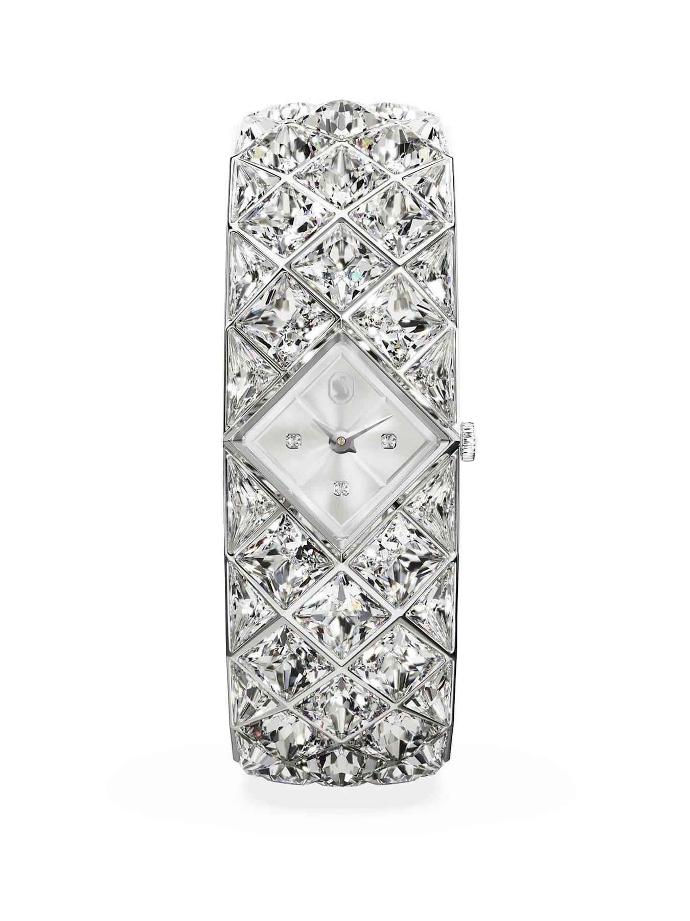 Swarovski Curiosa Bangle Watch - Silver