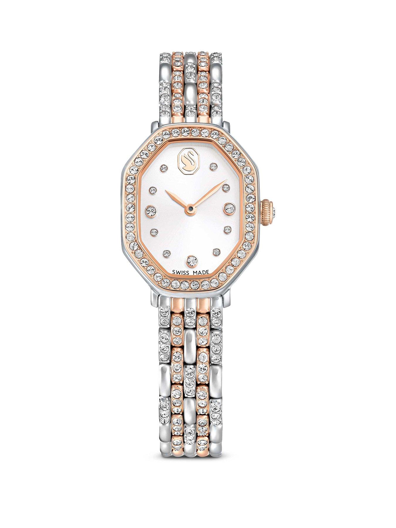 Swarovski Dextera Octagon Watch - Rose Gold