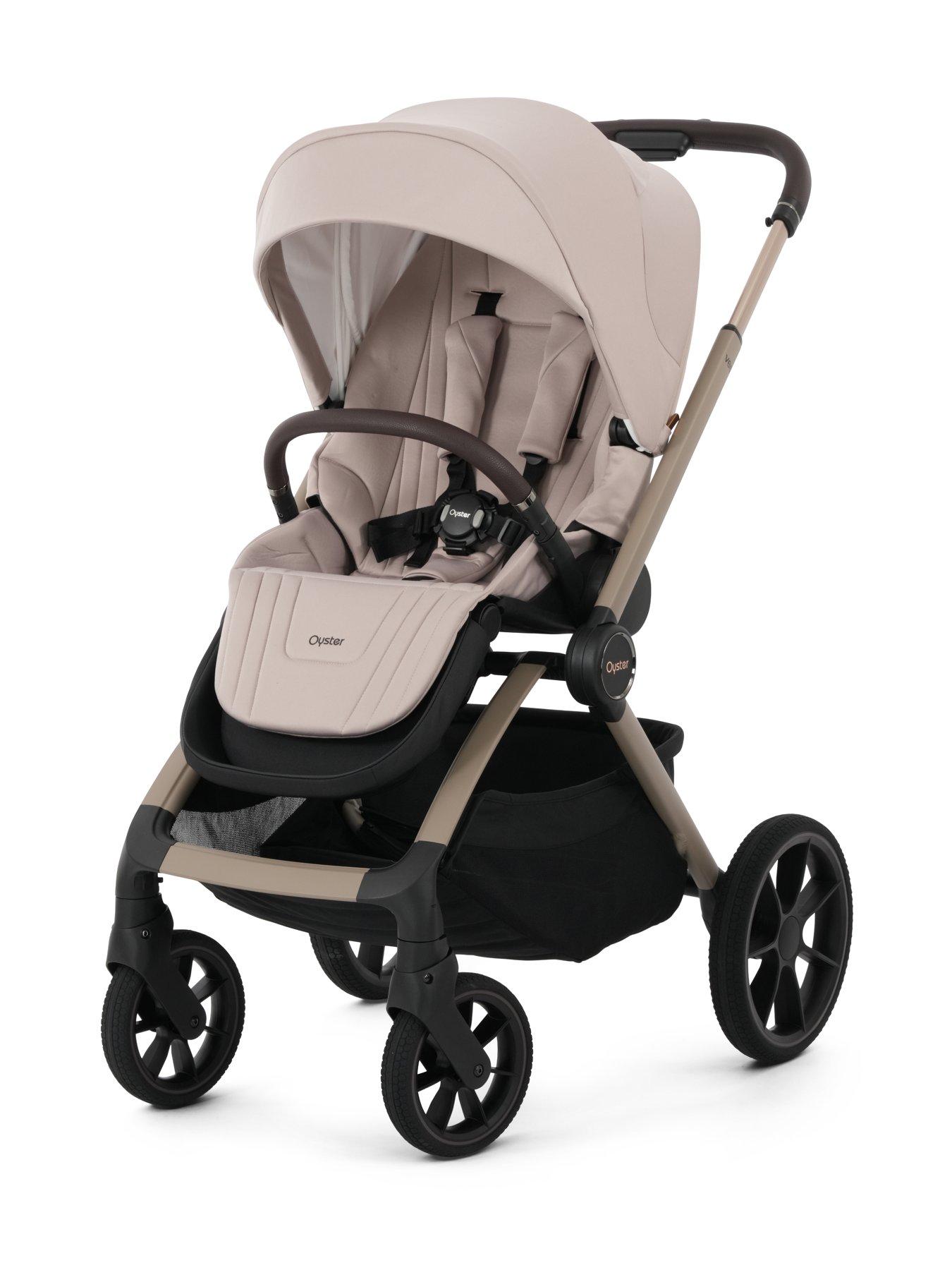 Image 2 of 7 of Oyster Vee Pushchair 360 Spin Bundle - Vanilla