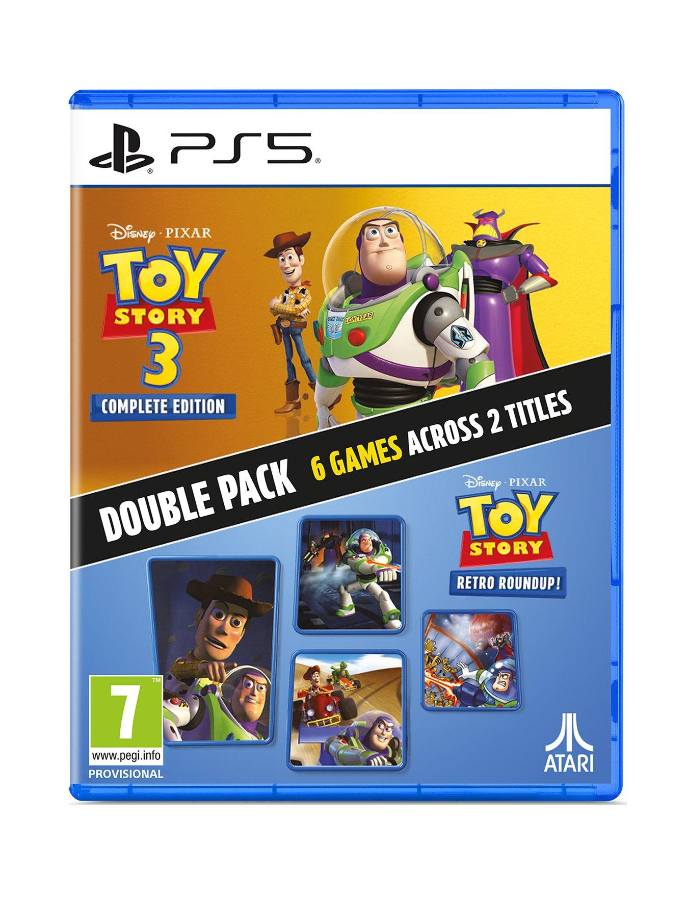 Playstation Toy Story: Retro Roundup! + Toy Story 3 Complete Edition Double Pack - PlayStation®5