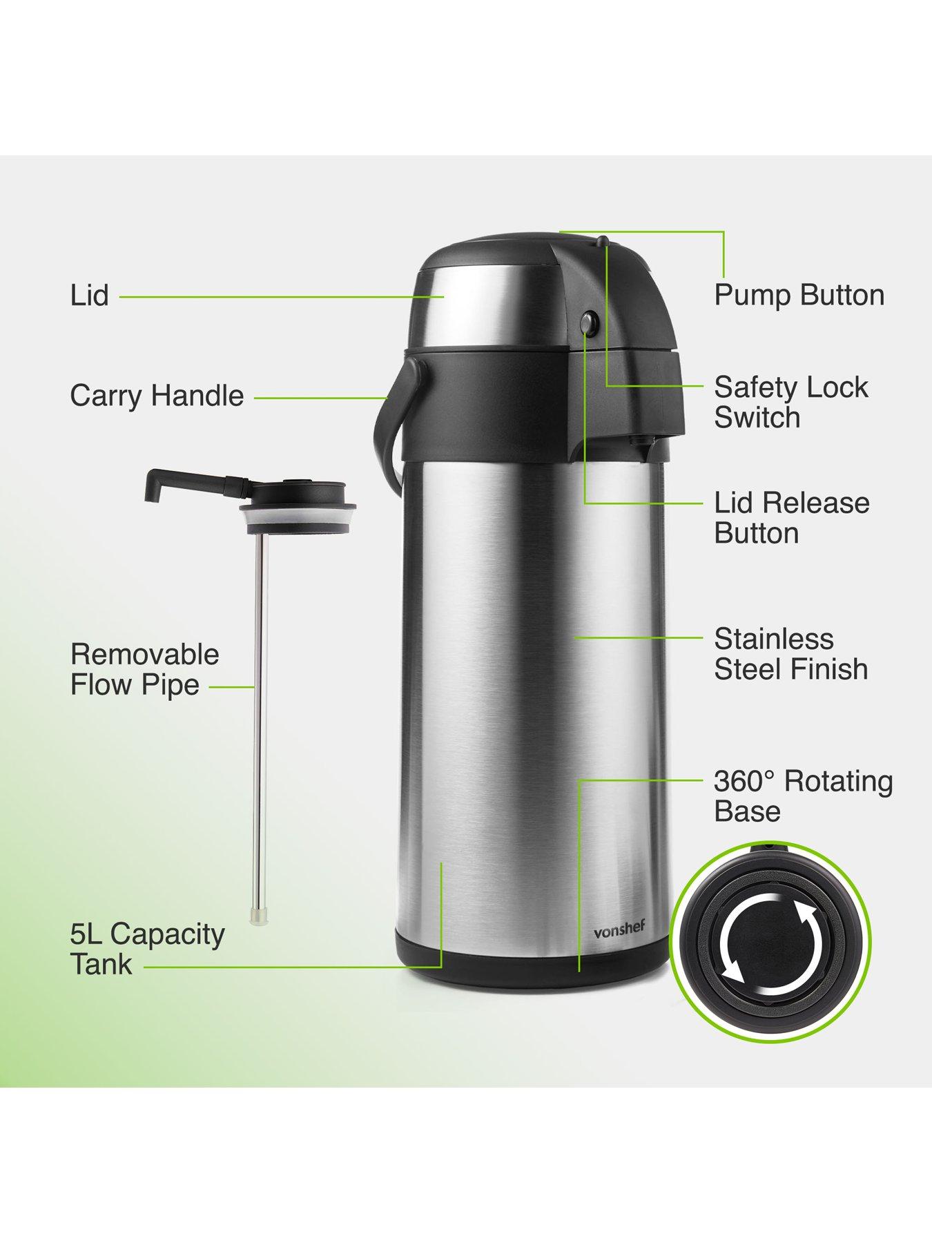Image 4 of 7 of Vonshef 5l Air Flask