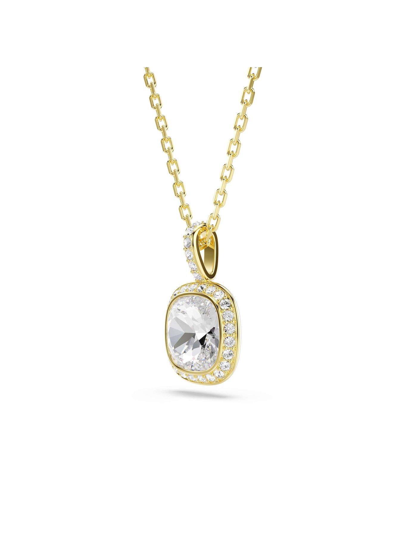 Image 4 of 6 of Swarovski Una Angelic Pendant - Gold