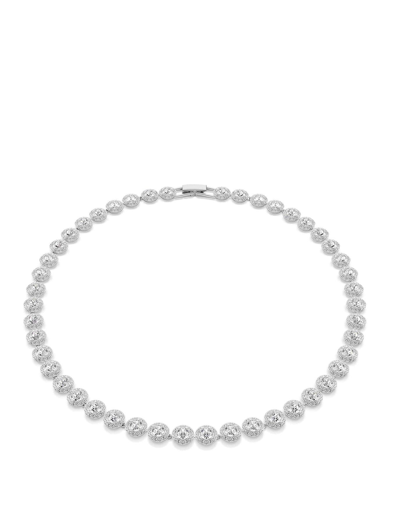Swarovski Una Angelic Necklace - Silver