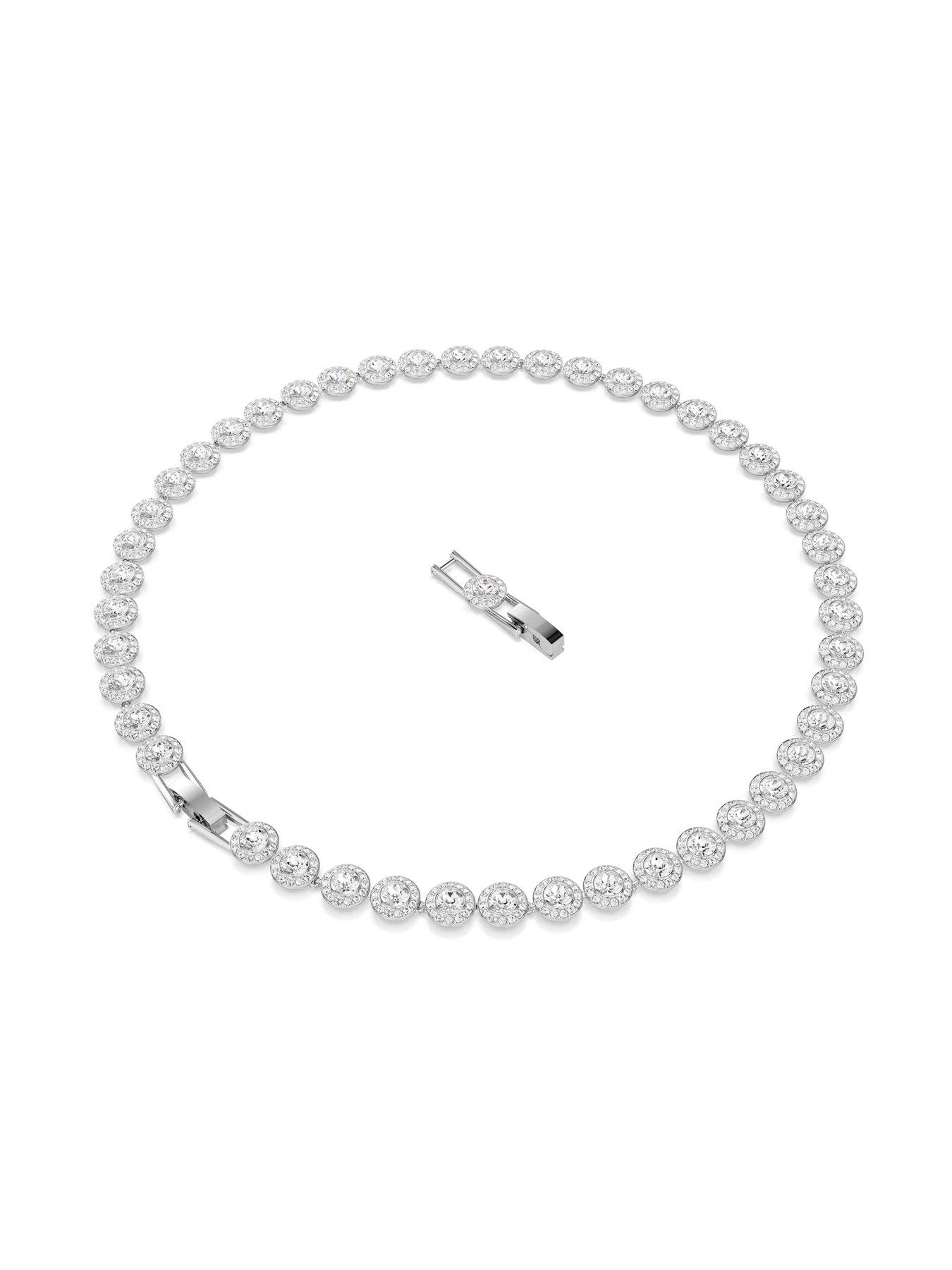 Image 5 of 6 of Swarovski Una Angelic Necklace - Silver
