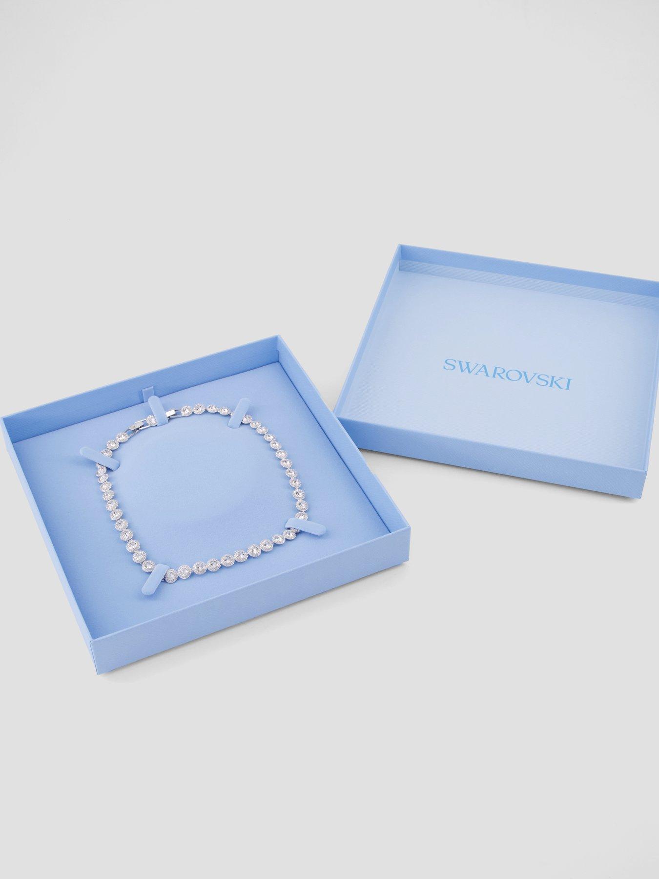 Image 6 of 6 of Swarovski Una Angelic Necklace - Silver