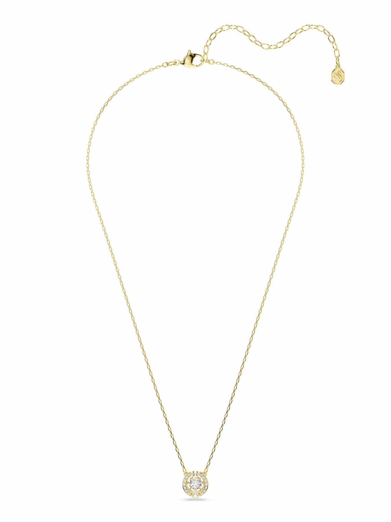 Image 3 of 6 of Swarovski Una Angelic Pendant - Gold