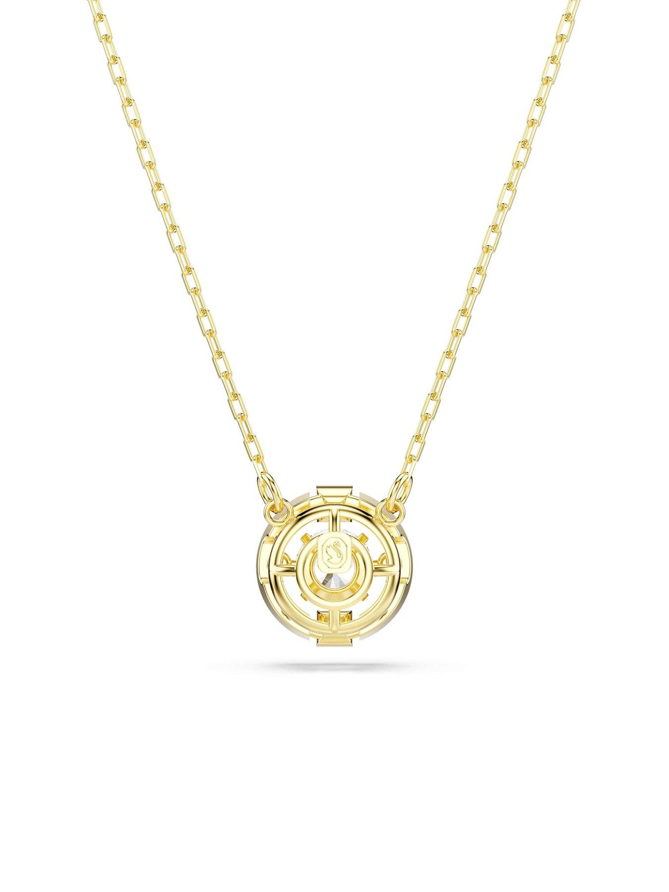 Image 6 of 6 of Swarovski Una Angelic Pendant - Gold