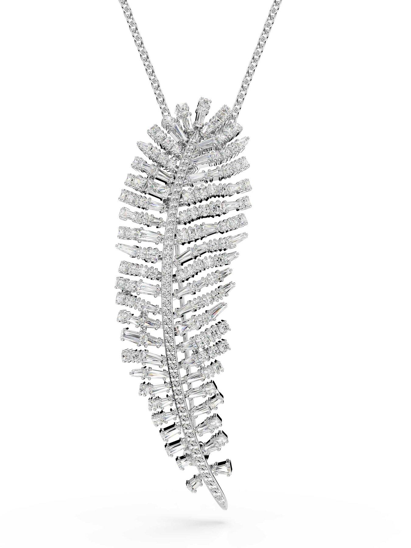 Image 2 of 6 of Swarovski Vienna Pendant And Brooch - Silver