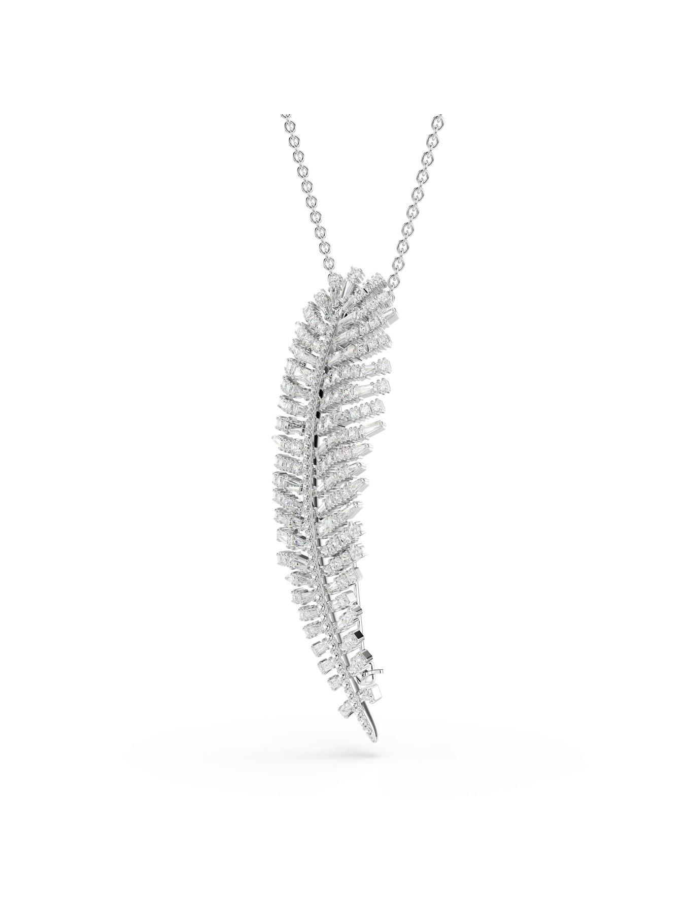Image 4 of 6 of Swarovski Vienna Pendant And Brooch - Silver