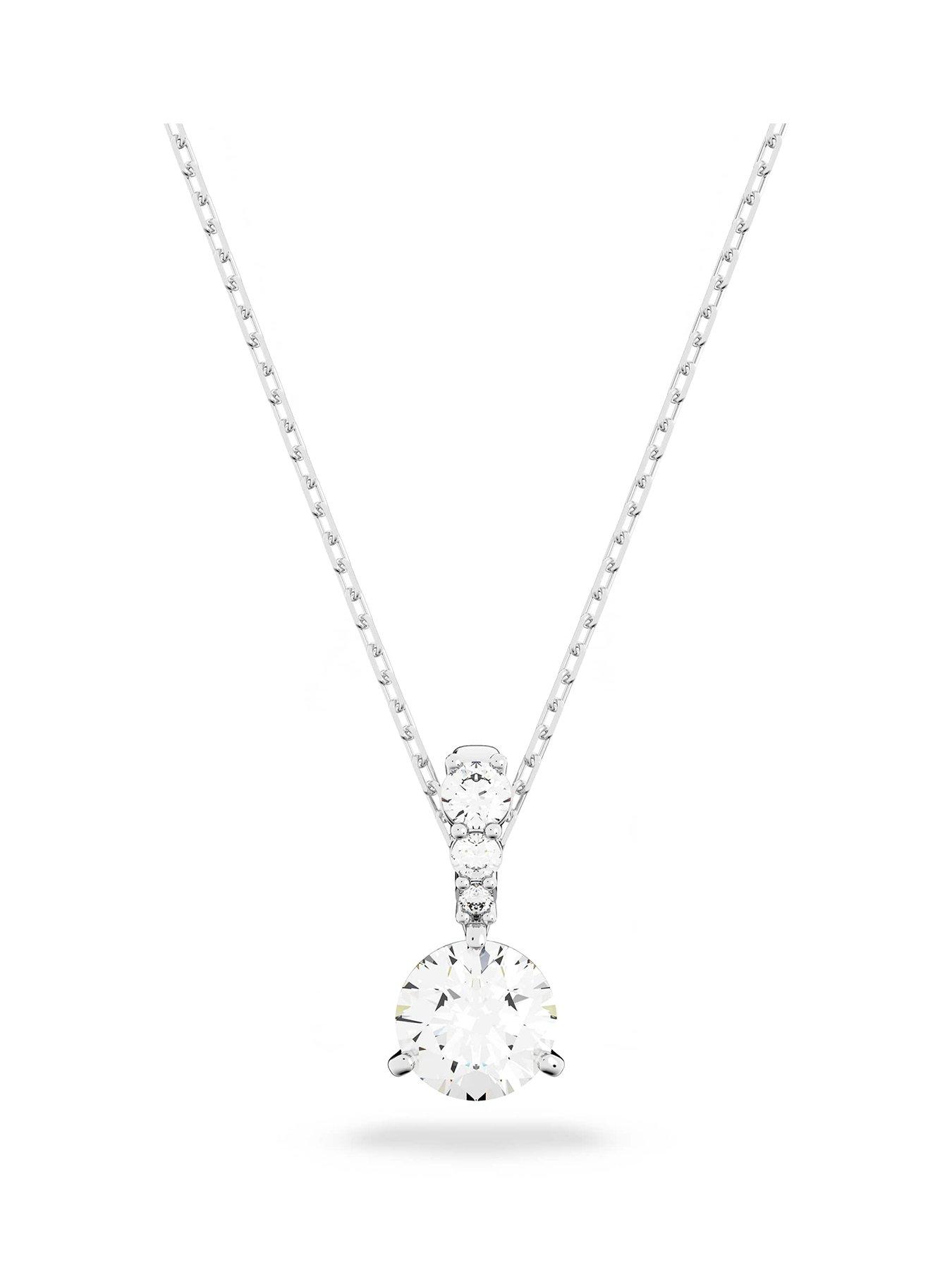 Swarovski Stilla Pendant - Silver