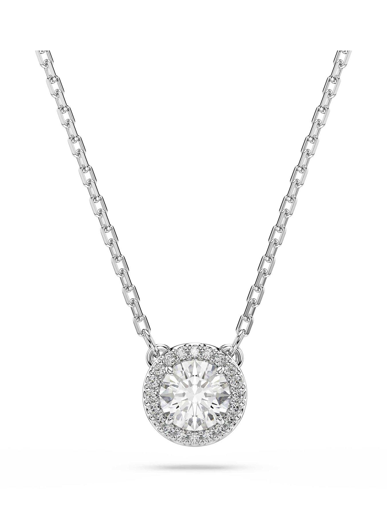 Swarovski Una Angelic Pendant - Silver