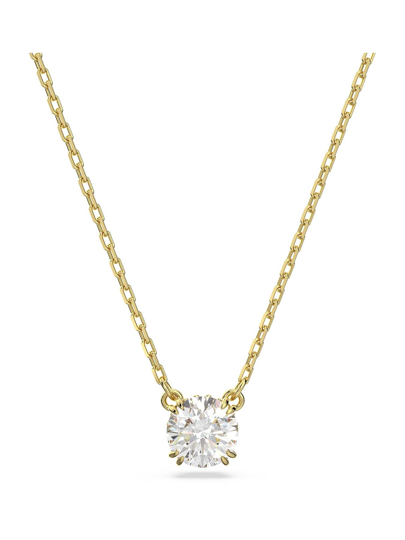 Swarovski Stilla Pendant- Gold