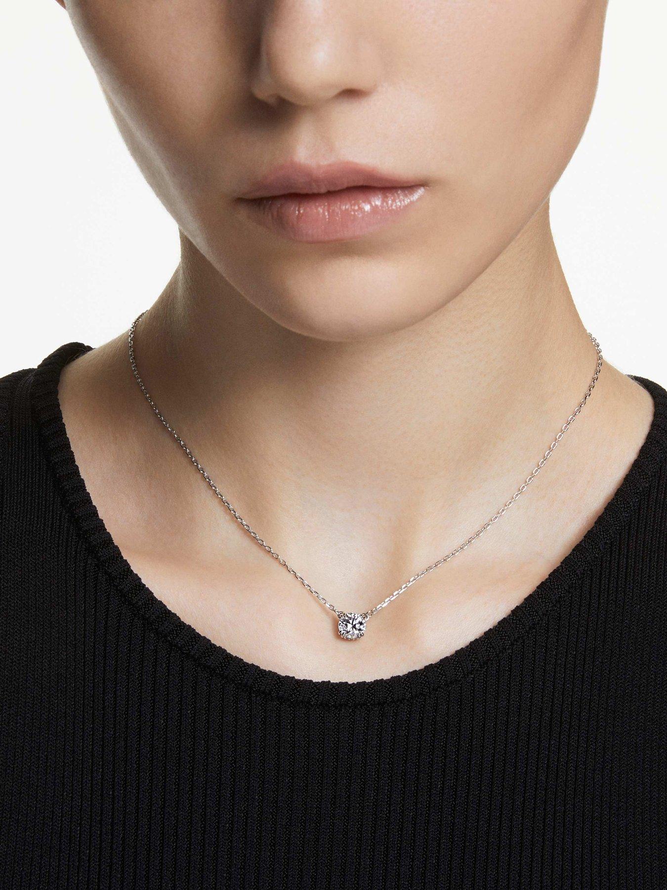Image 2 of 3 of Swarovski Stilla Pendant - Silver