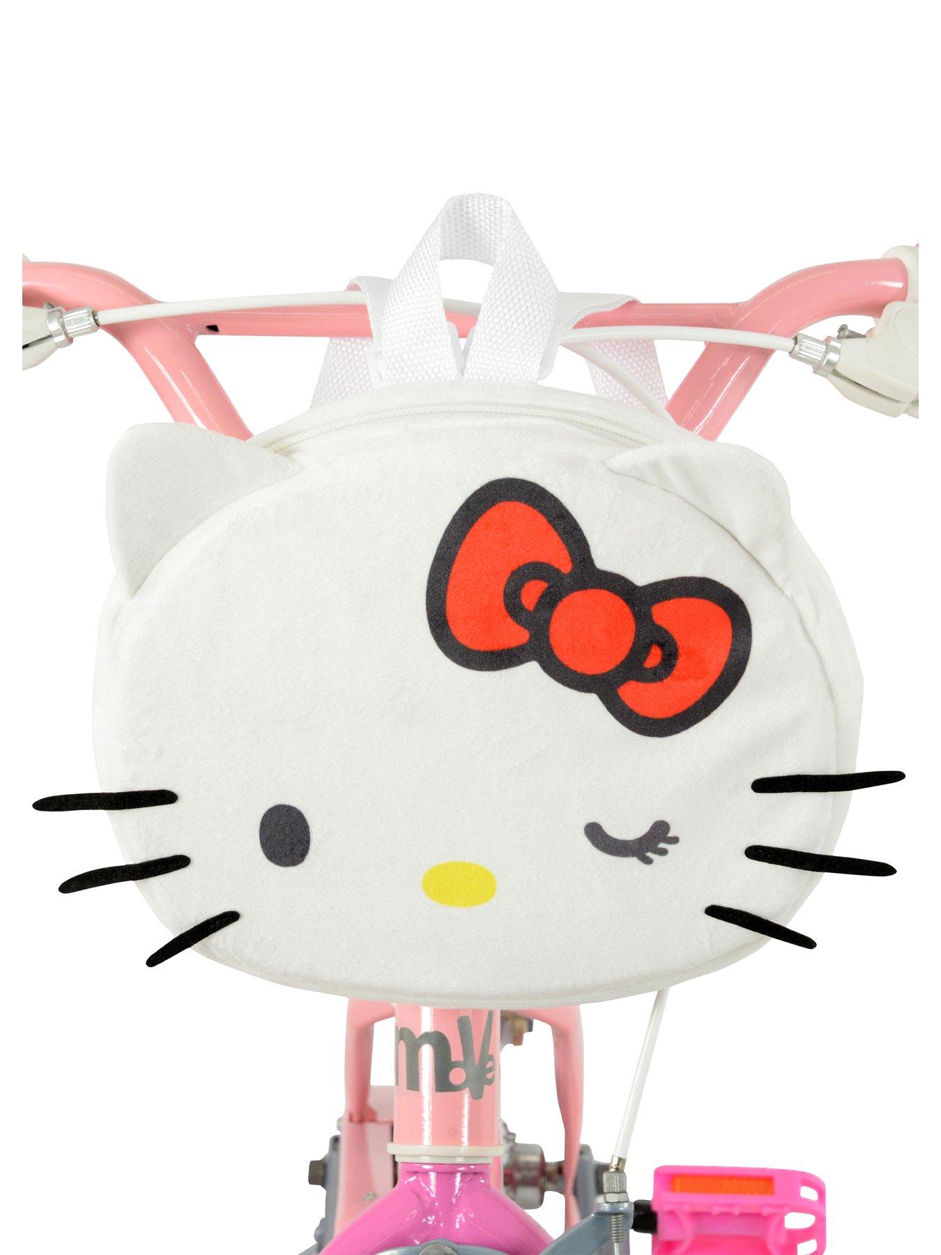 Image 2 of 7 of Hello Kitty 14" Squishle Bike With Backpack And Tassles