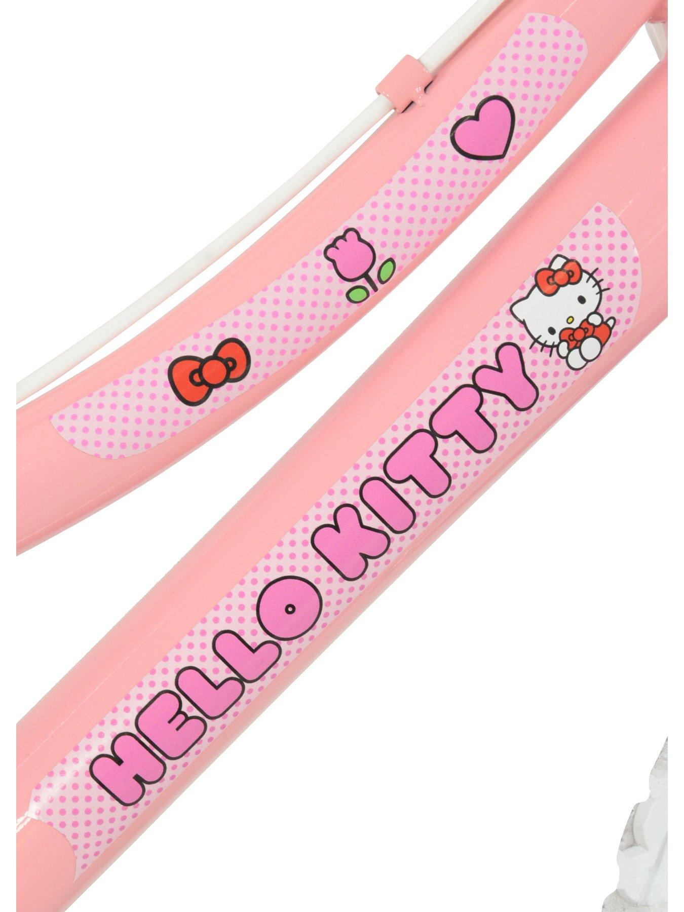 Image 5 of 7 of Hello Kitty 14" Squishle Bike With Backpack And Tassles