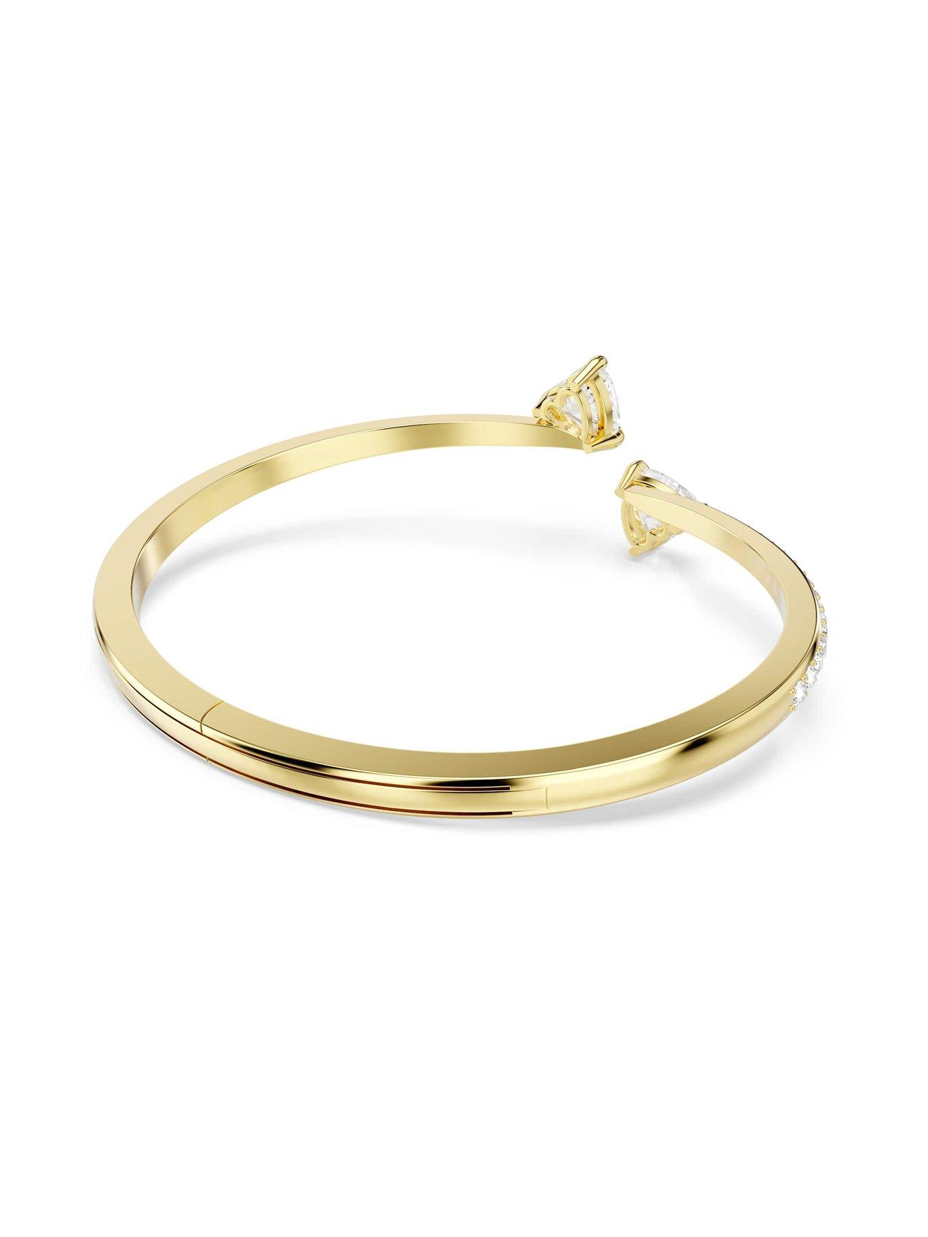 Image 5 of 5 of Swarovski Mesmera Bangle - Gold