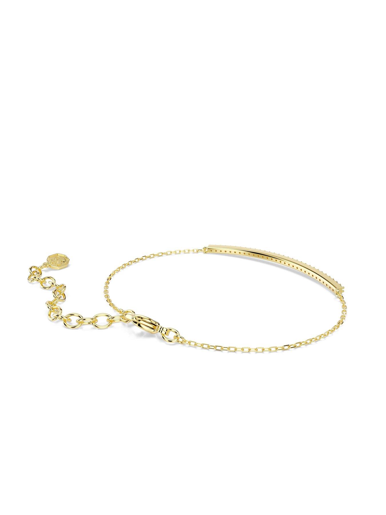 Image 5 of 5 of Swarovski Only Bracelet - Gold
