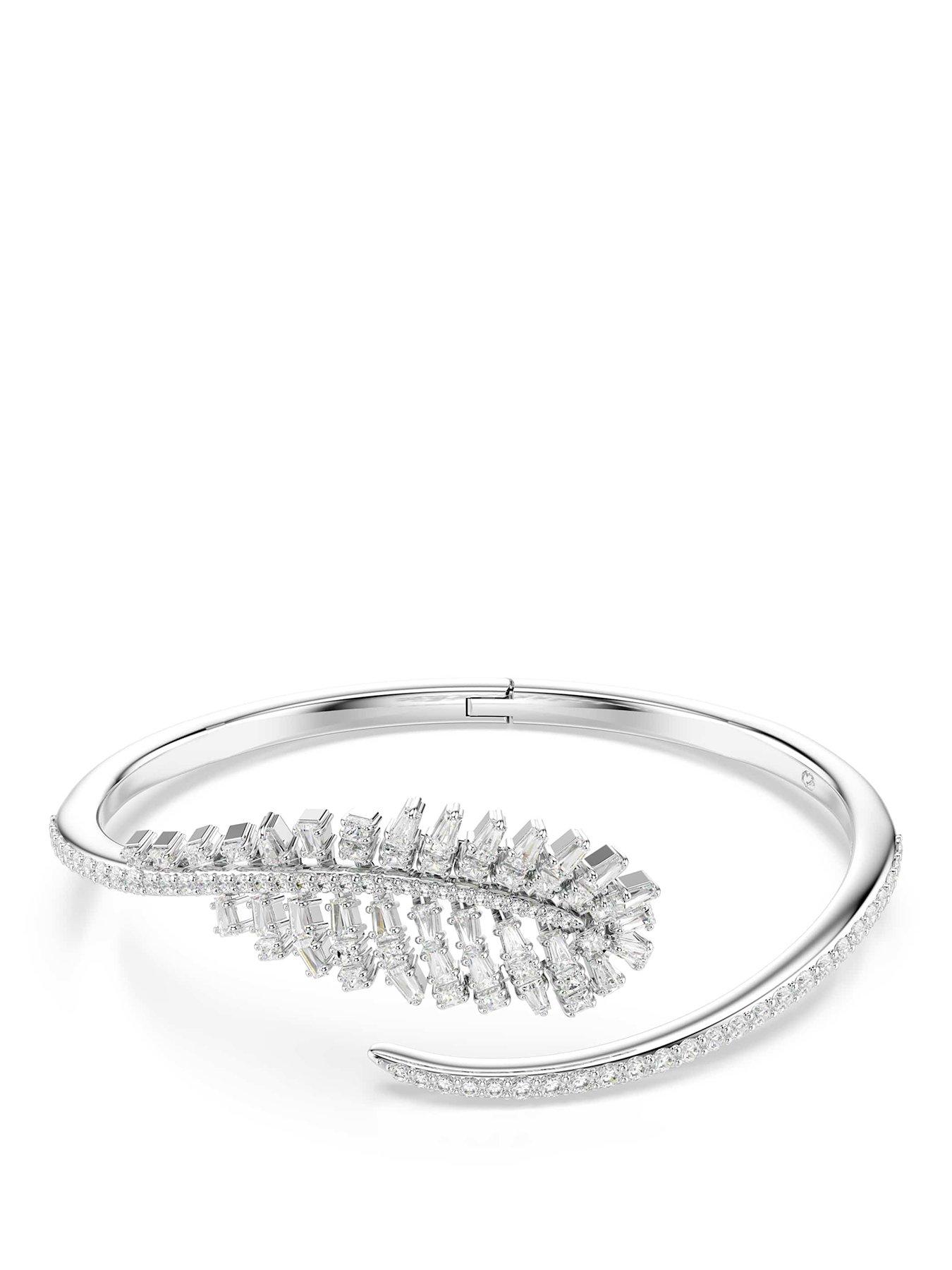Image 1 of 5 of Swarovski Vienna Bangle - Silver