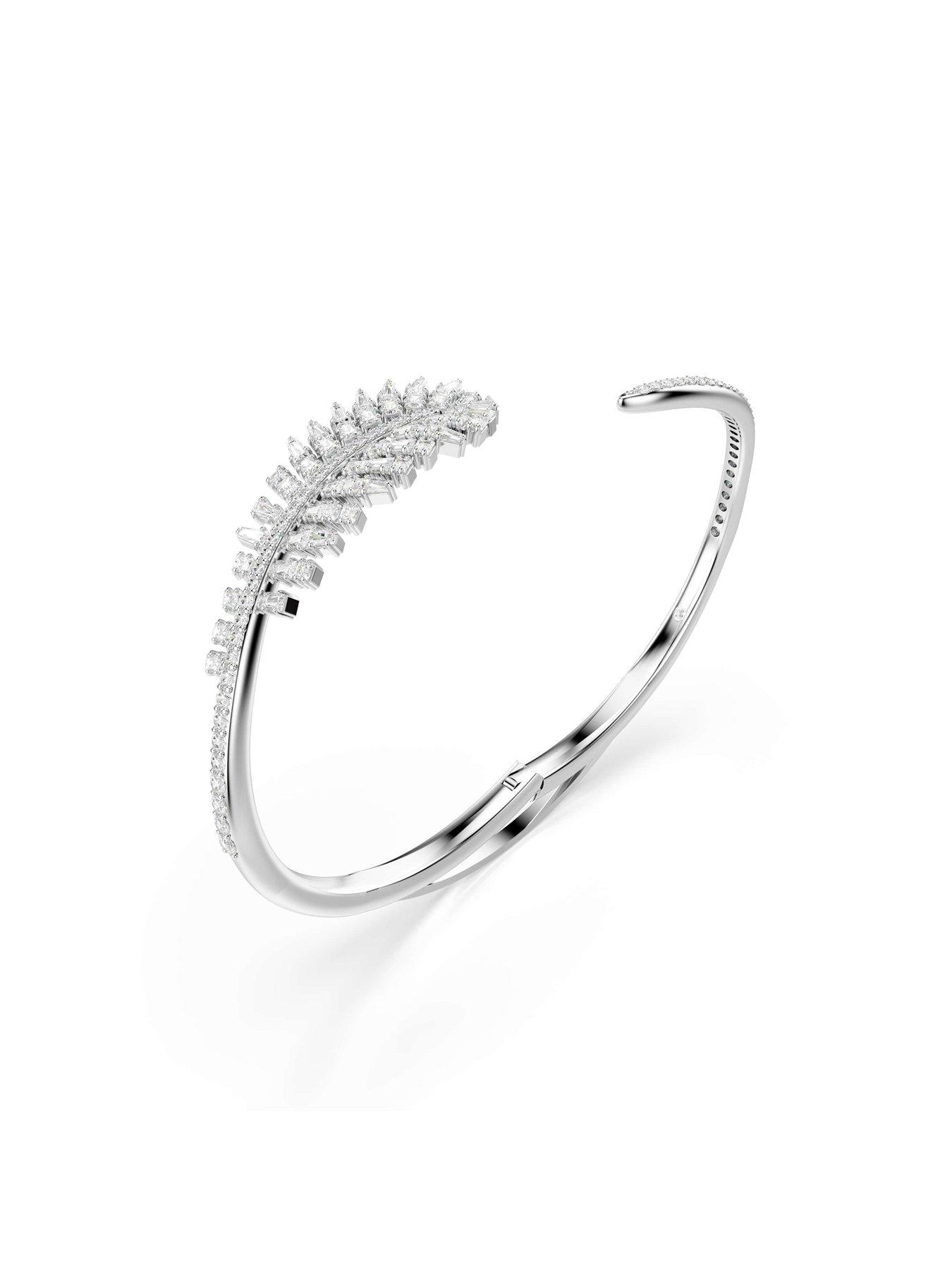 Image 4 of 5 of Swarovski Vienna Bangle - Silver