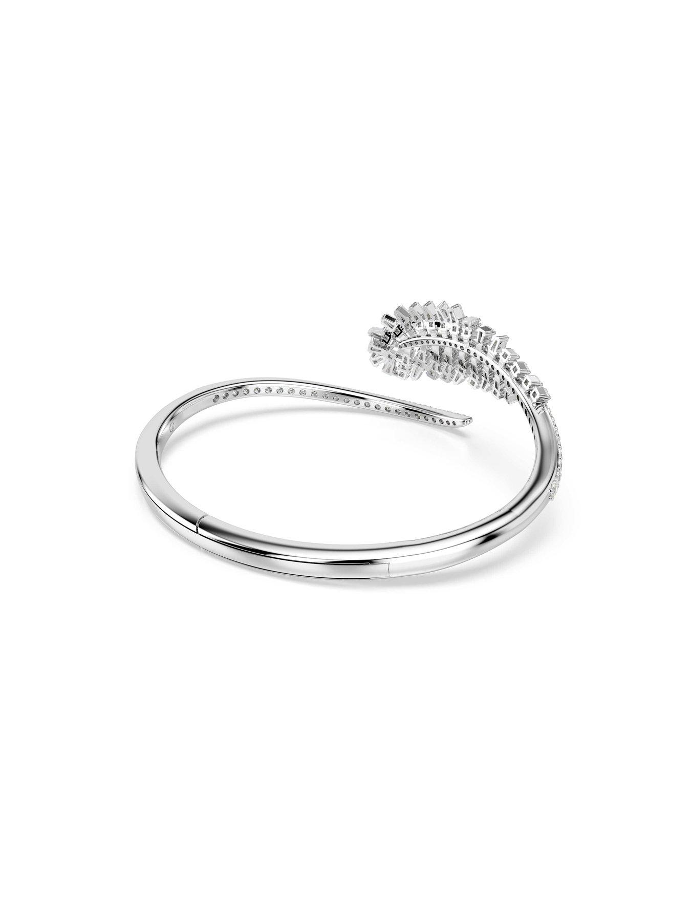 Image 5 of 5 of Swarovski Vienna Bangle - Silver