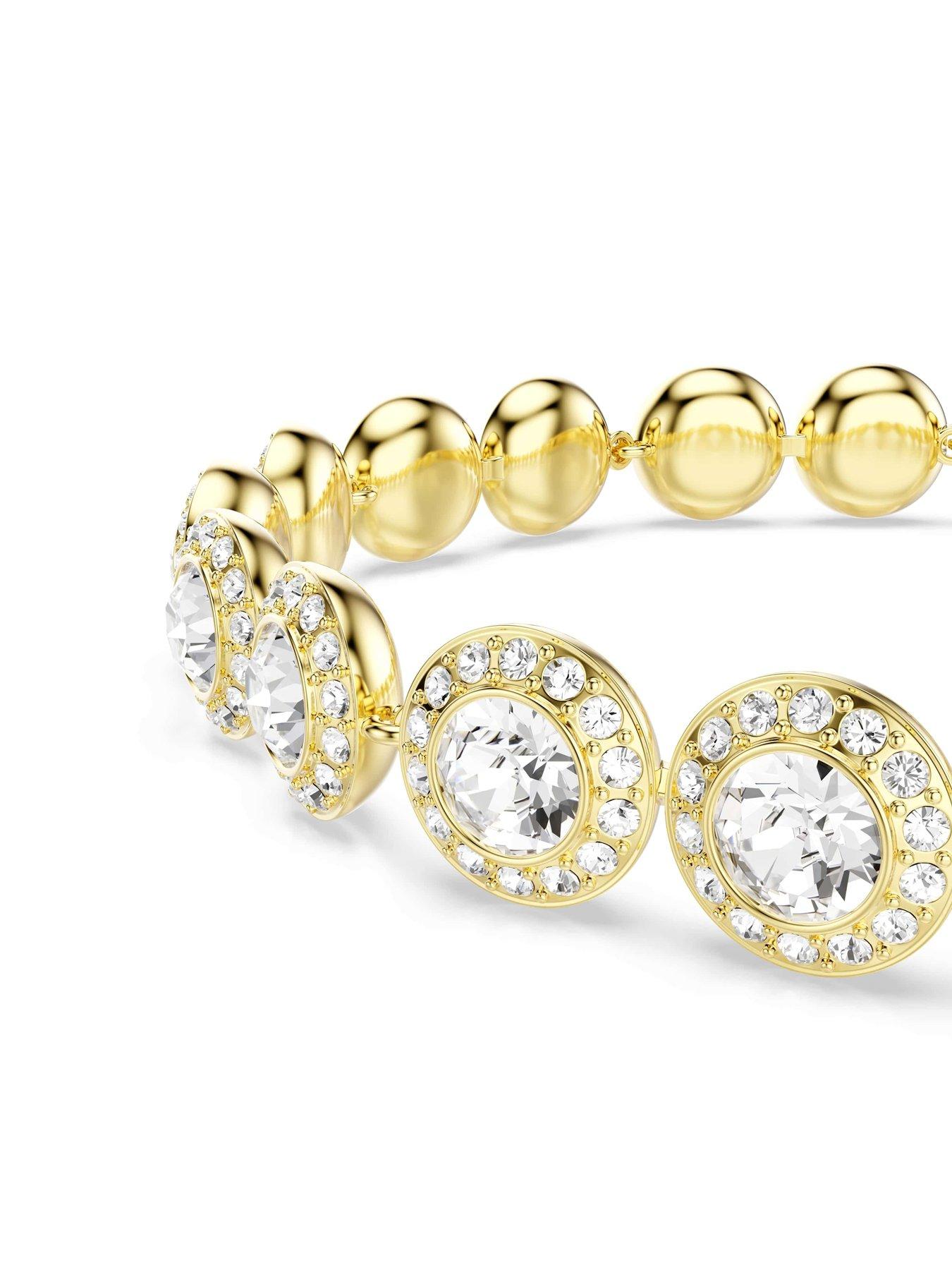 Image 3 of 5 of Swarovski Una Angelic Bracelet - Gold