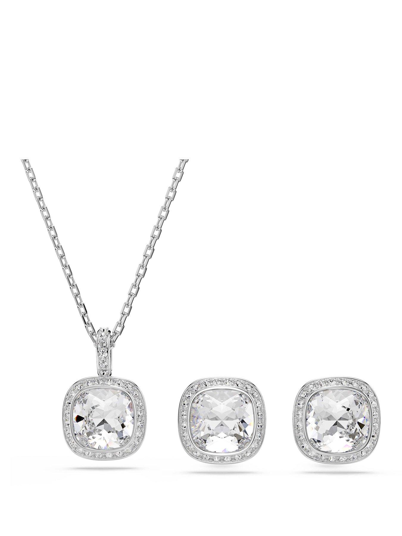 Image 1 of 7 of Swarovski Una Angelic Set - Silver