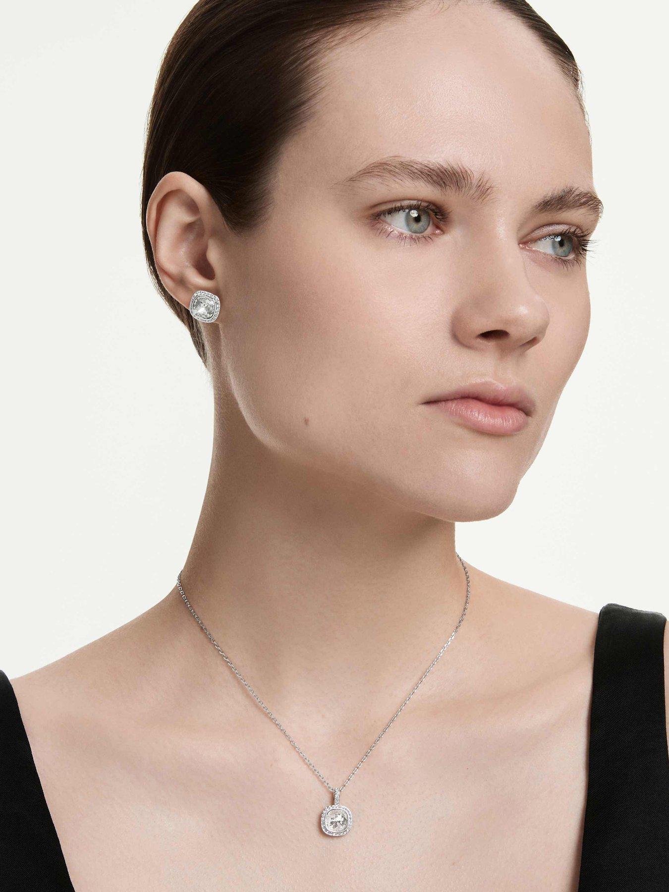 Image 2 of 7 of Swarovski Una Angelic Set - Silver