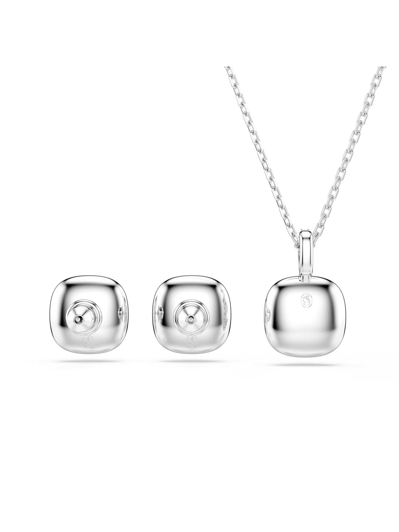 Image 7 of 7 of Swarovski Una Angelic Set - Silver