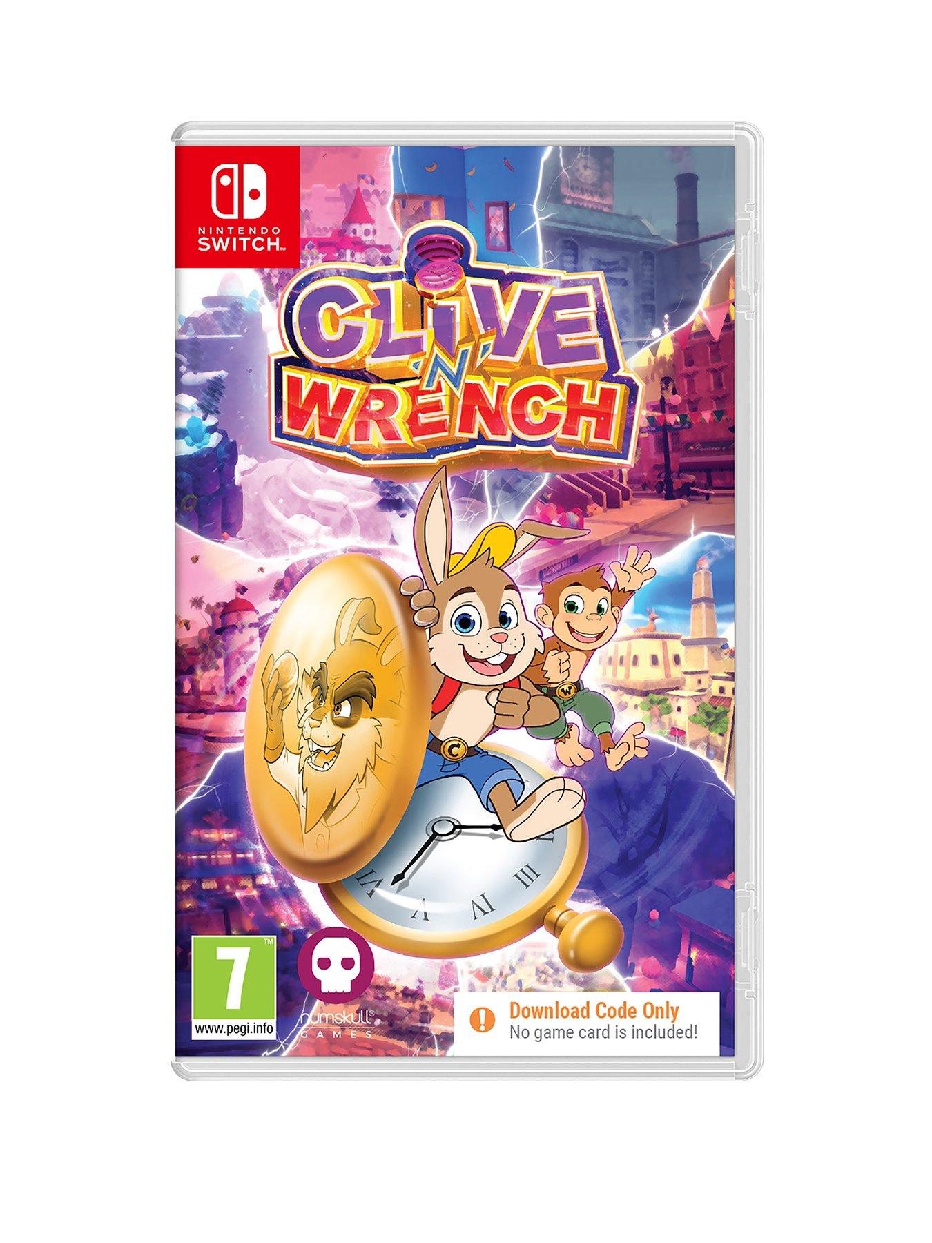 Image 1 of 7 of Nintendo Switch Clive 'N' Wrench - Nintendo Switch (Code in Box)