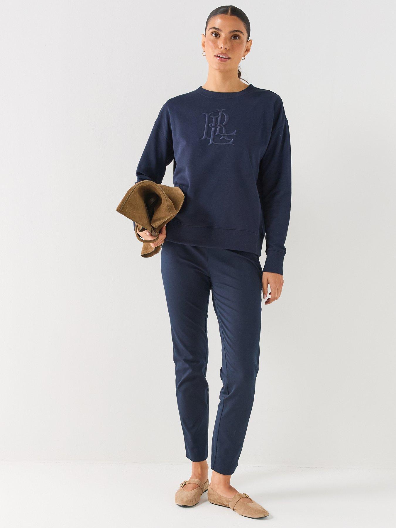 Lauren by Ralph Lauren Women's Keslina Skinny Trousers - Navy