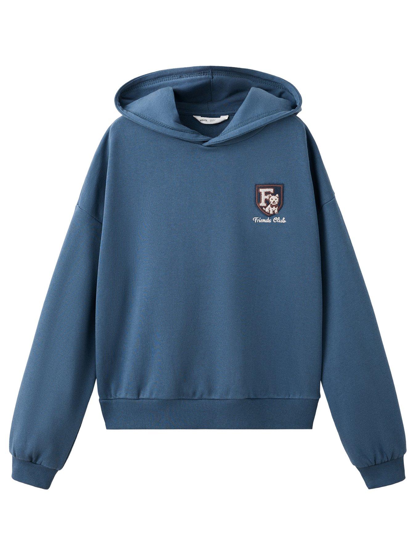 Image 1 of 4 of Mango Girls Forever Friend Hoody - Blue