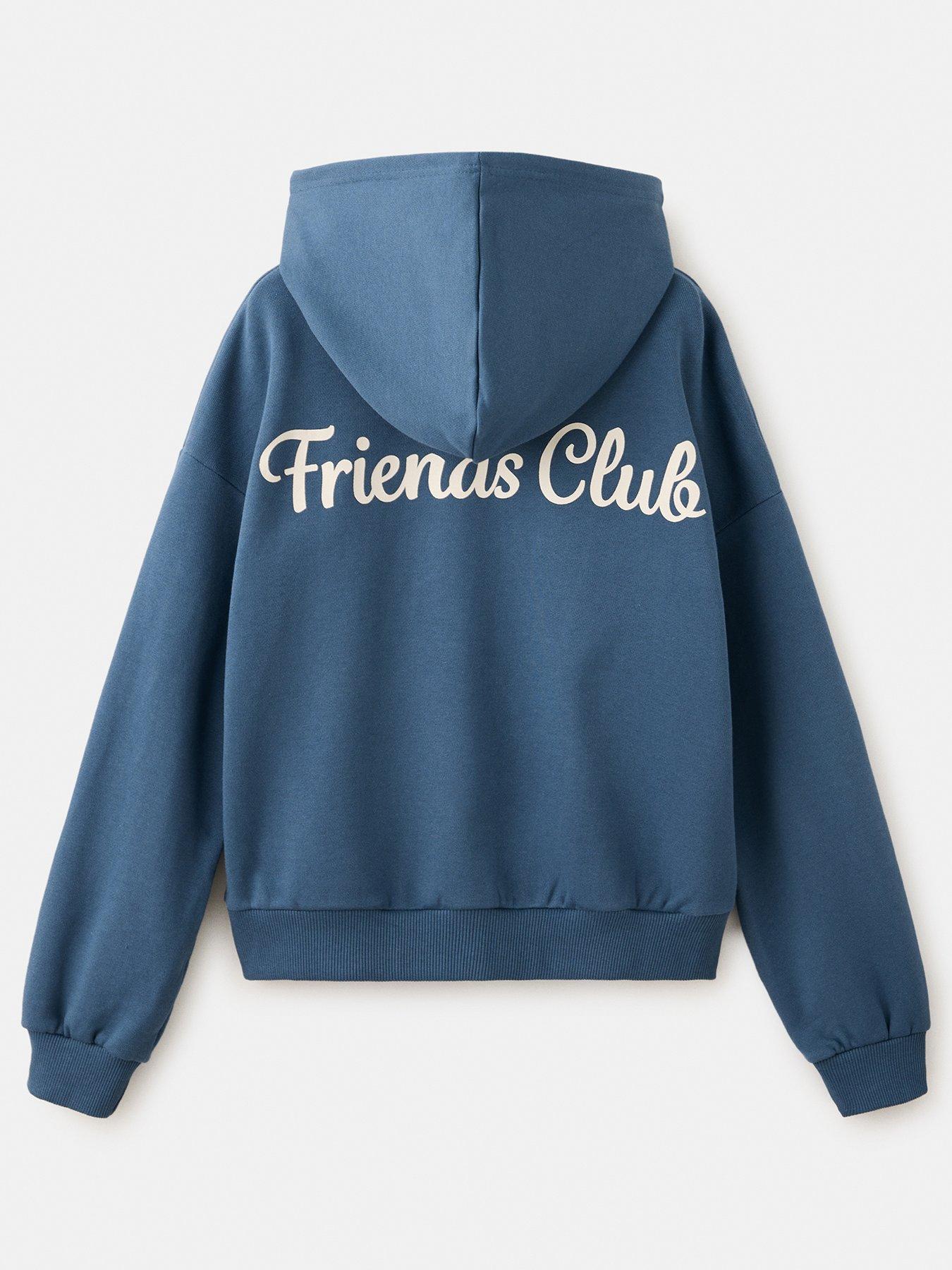 Image 2 of 4 of Mango Girls Forever Friend Hoody - Blue