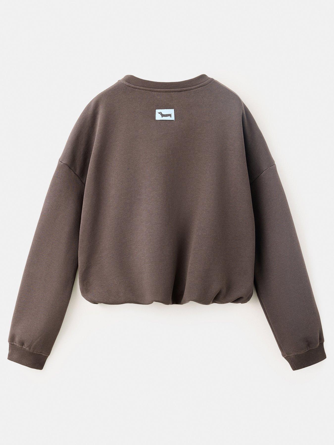 Image 2 of 4 of Mango Girls Dog Walk Sweat - Brown