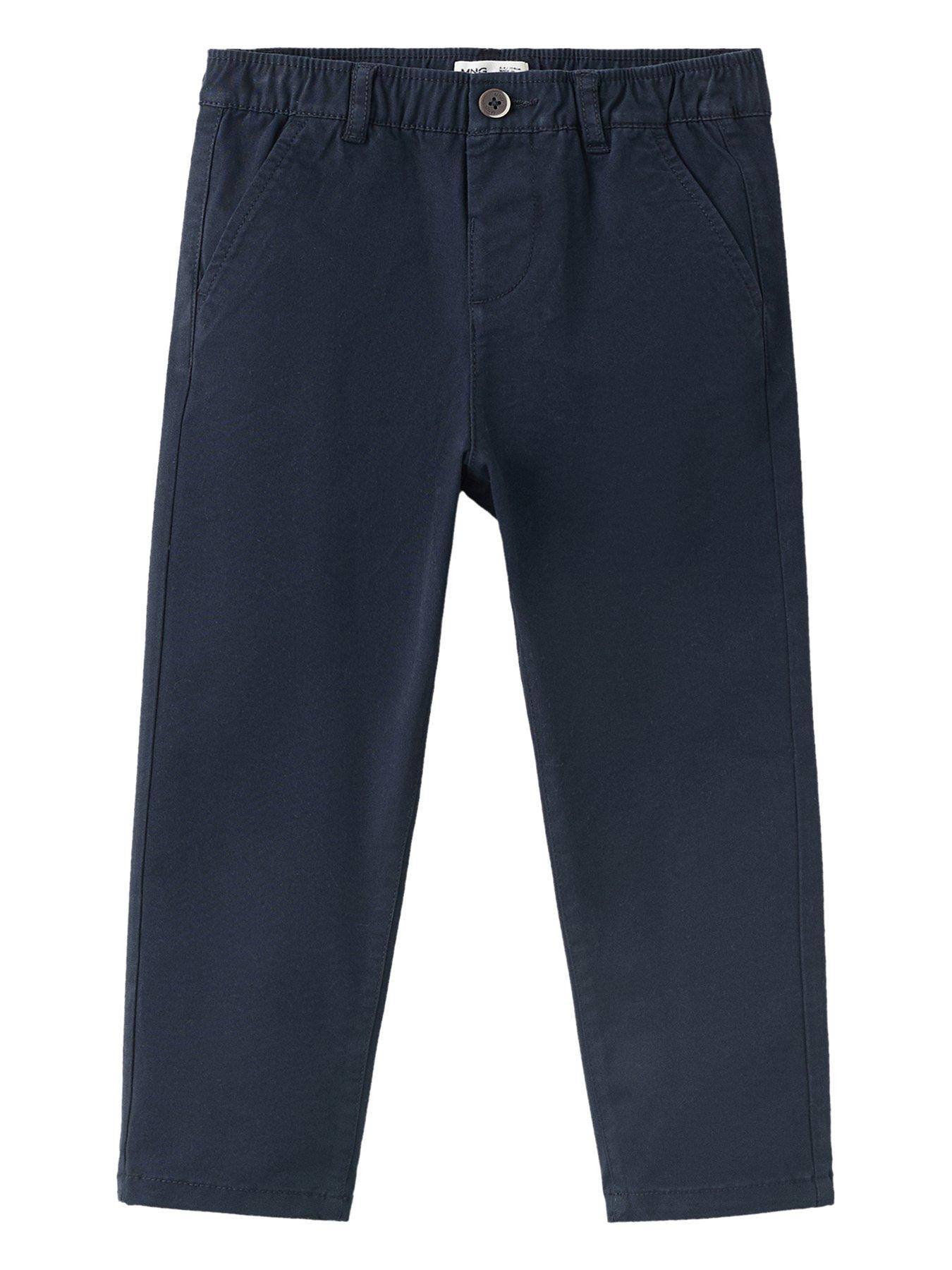 Mango Younger Boys Chinos - Navy