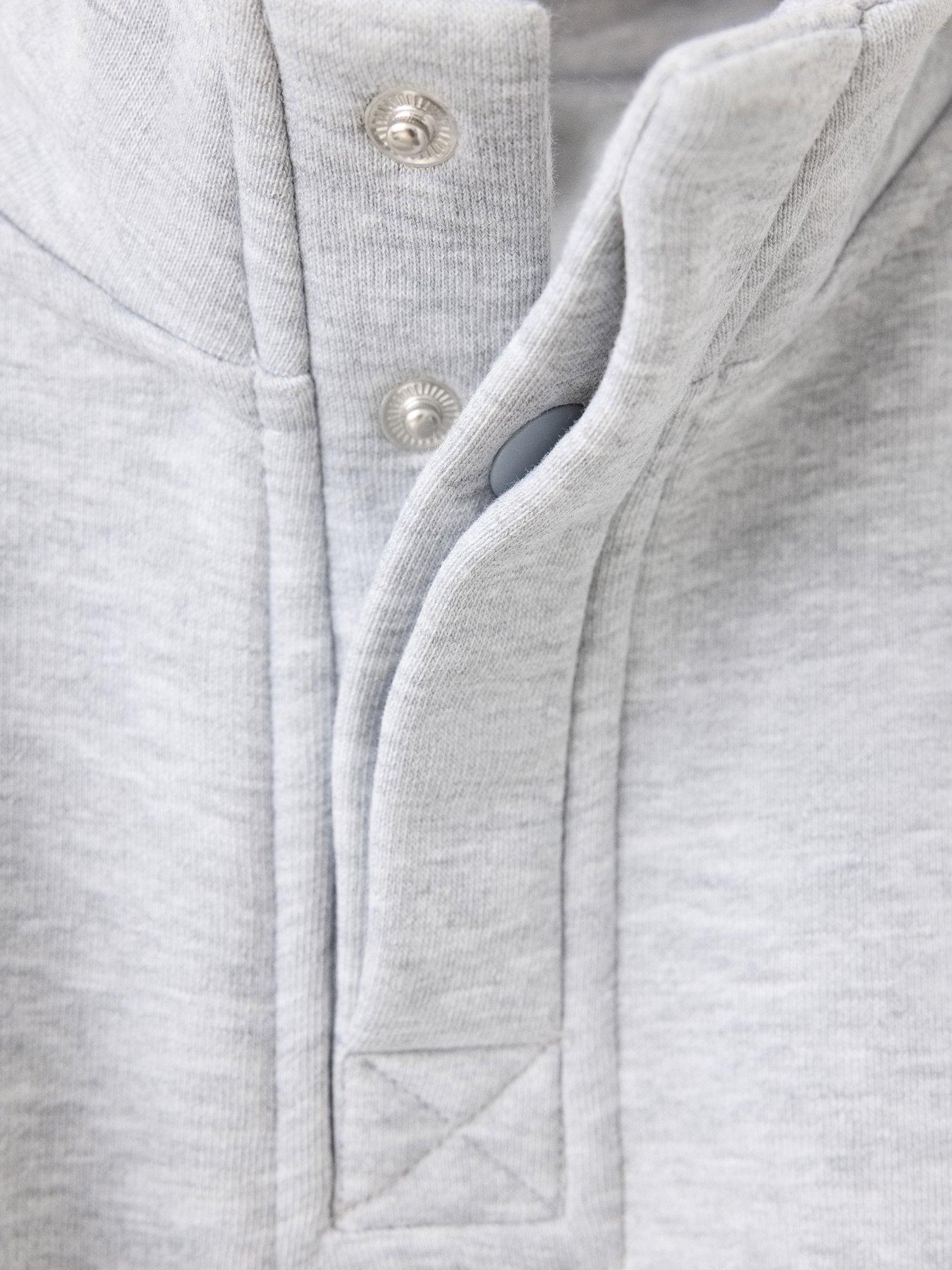 Image 4 of 5 of Mango Boys High Neck Sweatshirt - Grey