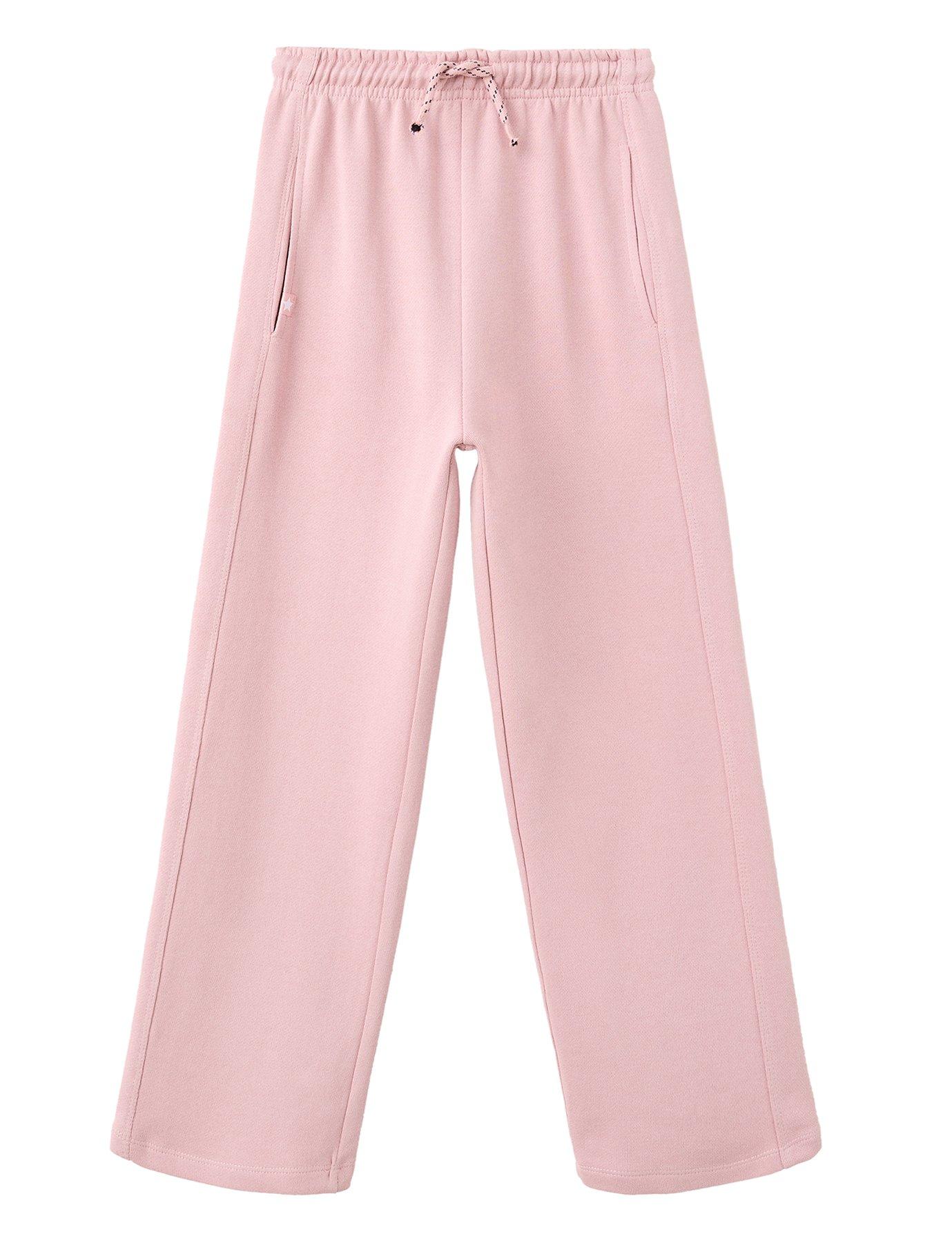 Mango Girls Jogger Style Trousers - Pink