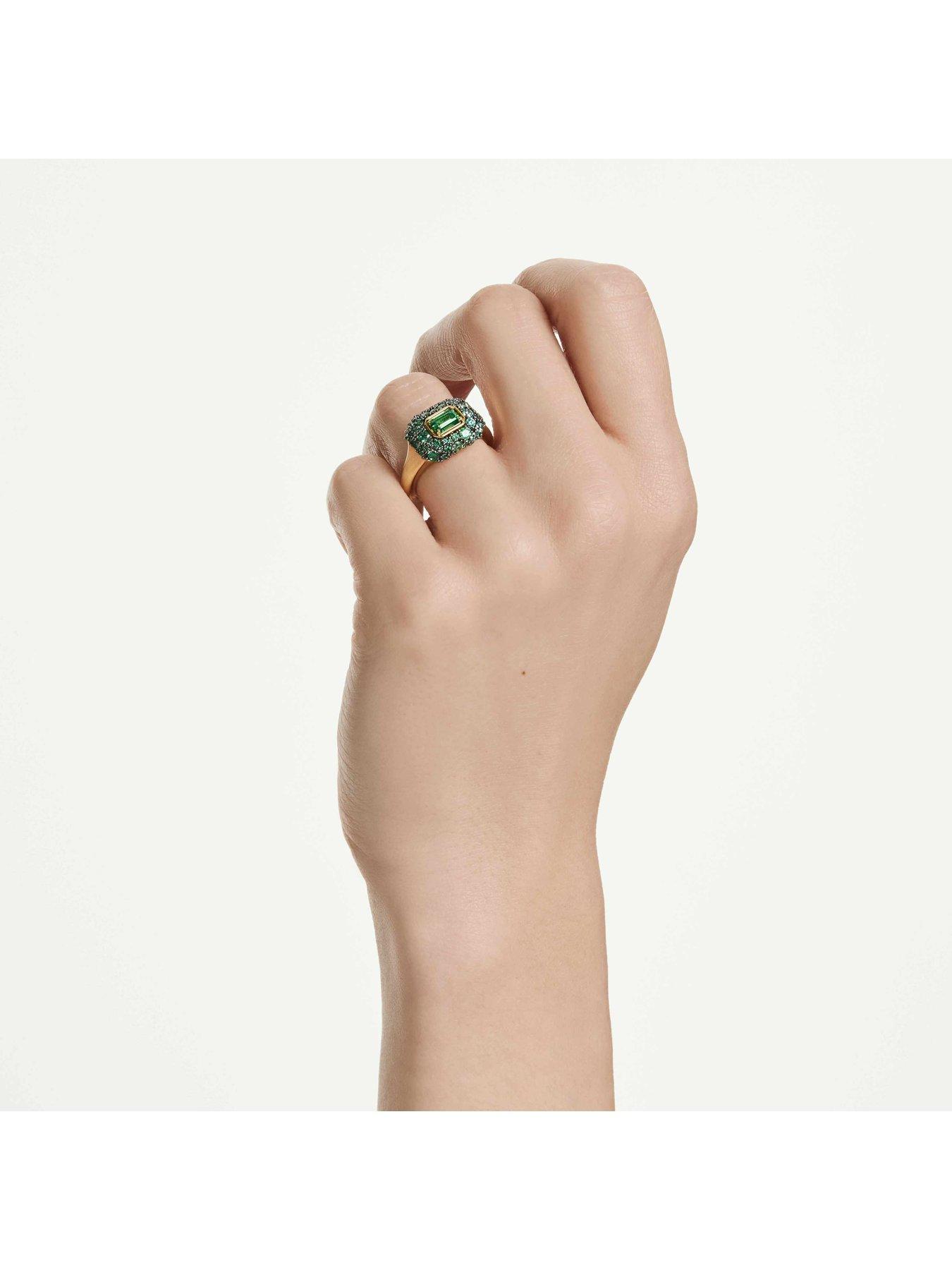 Image 2 of 5 of Swarovski Sublima Cocktail Ring - Gold