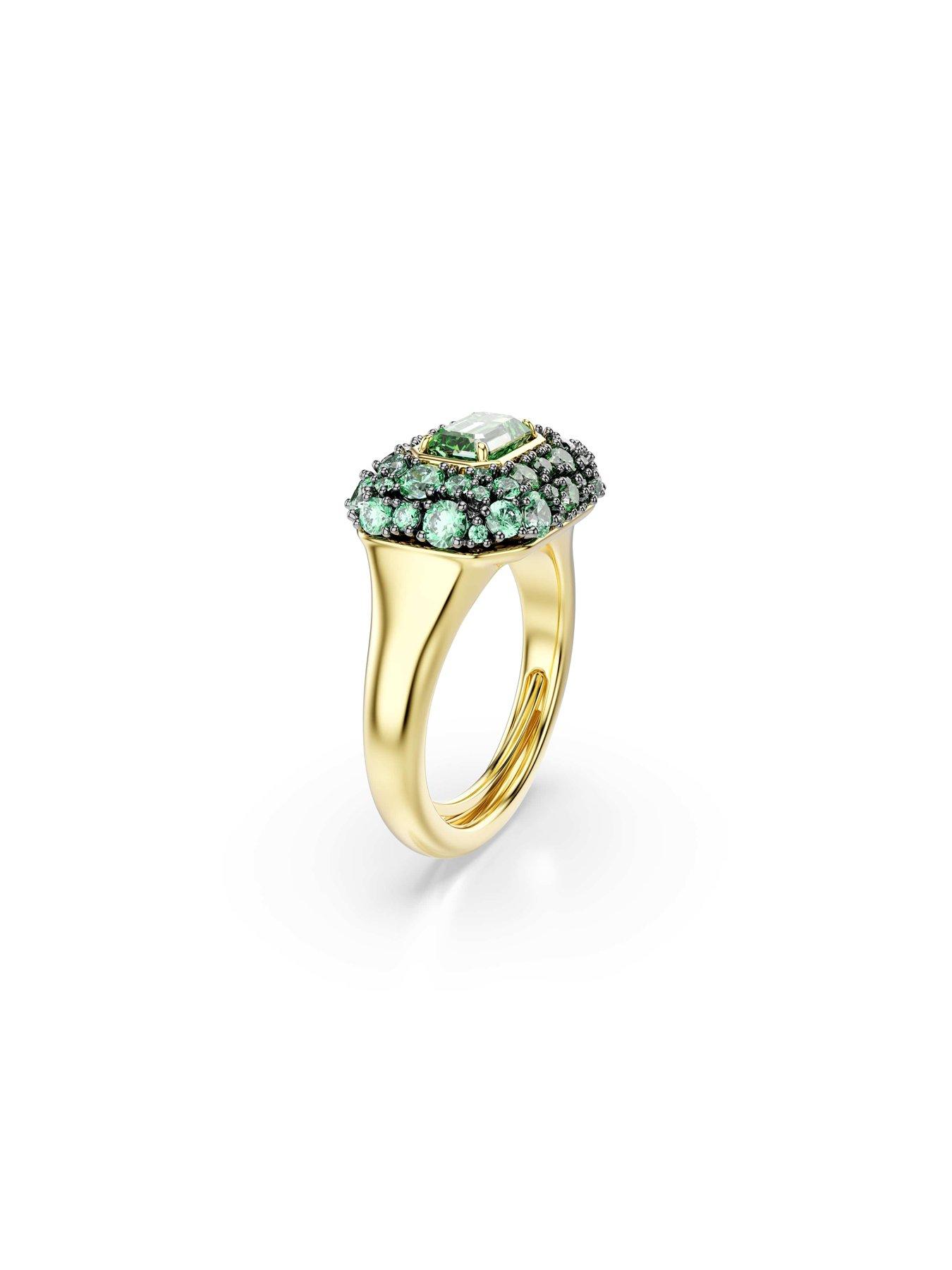 Image 3 of 5 of Swarovski Sublima Cocktail Ring - Gold