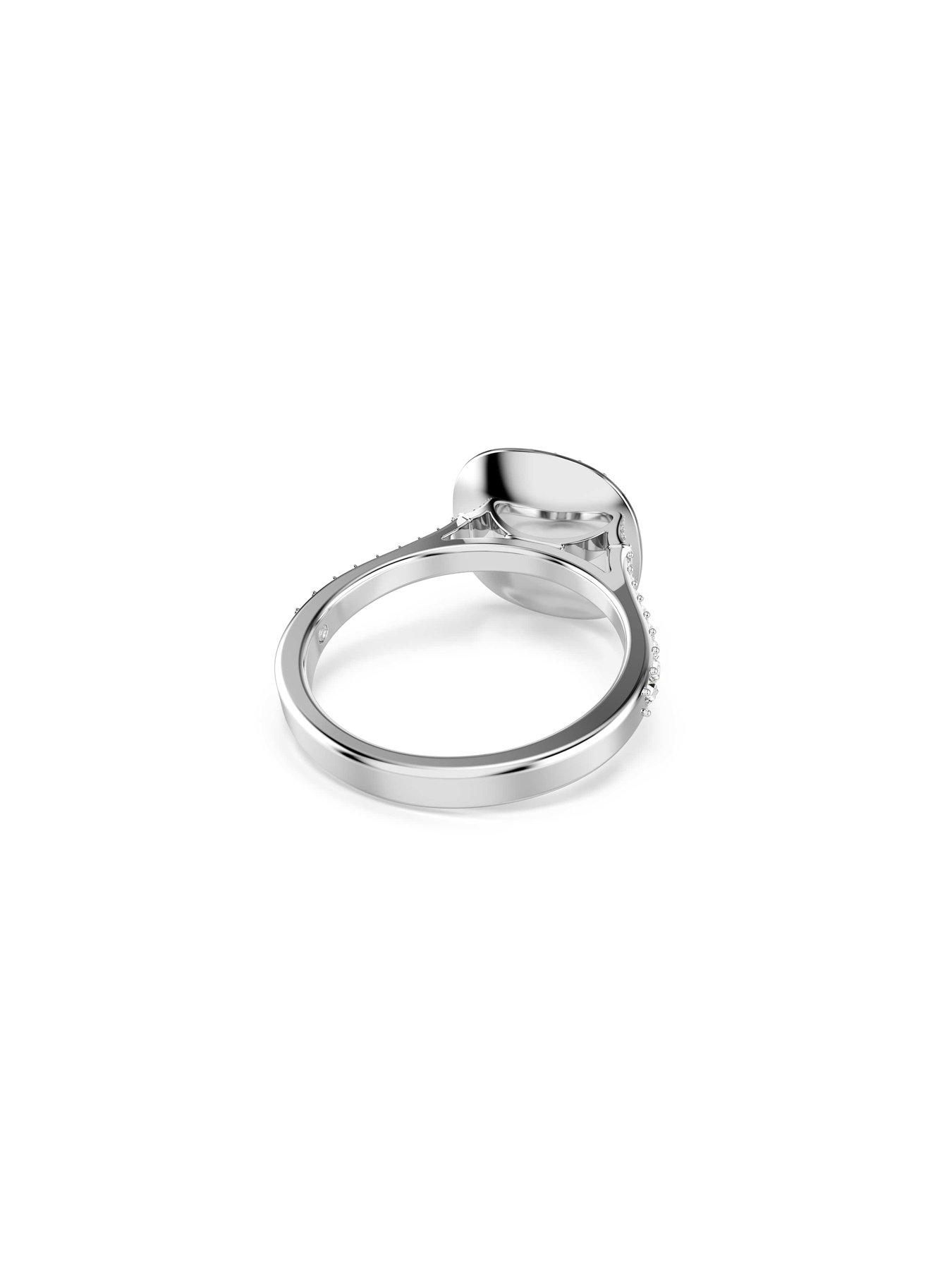 Image 5 of 5 of Swarovski Una Angelic Halo Ring - Silver
